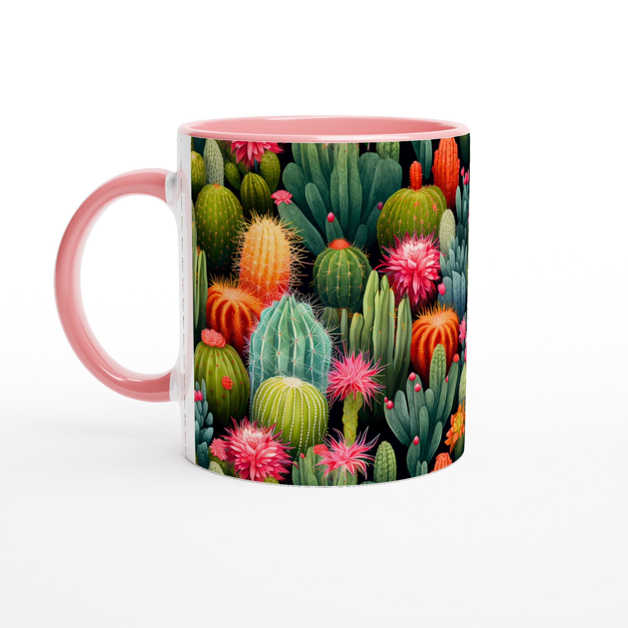 Kaktusblomster 11oz Keramisk Mugg – Färgglad Saftig Design, Välj din nyans! 6 d9adb97e-2e38-46f4-85ad-7393900b5d9f