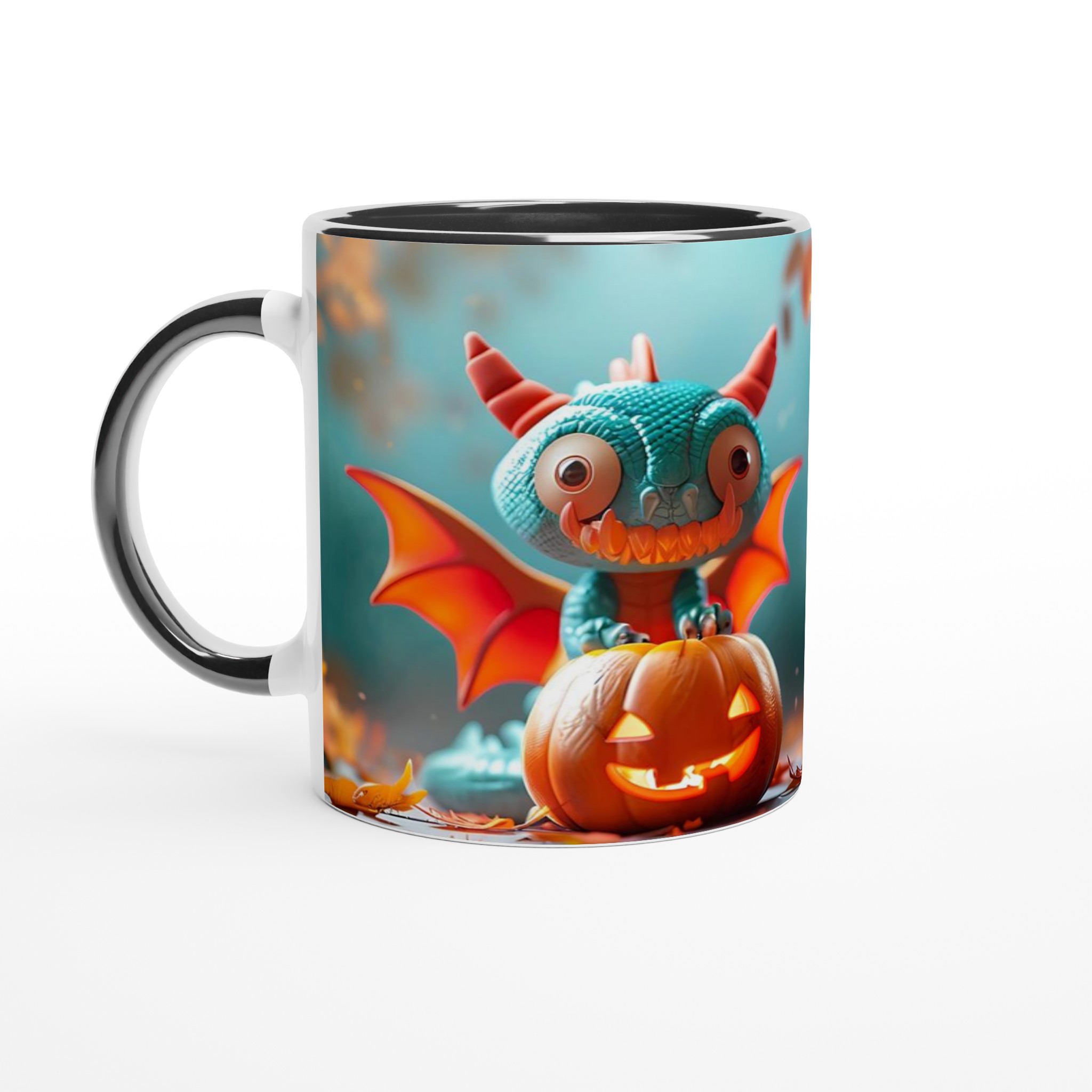Söt Halloween Mugg med Drake & Pumpa – 11 oz Keramisk Mugg för Mysiga Höststunder 2 d9b76241-7ea0-4d26-bffe-214840607c9e