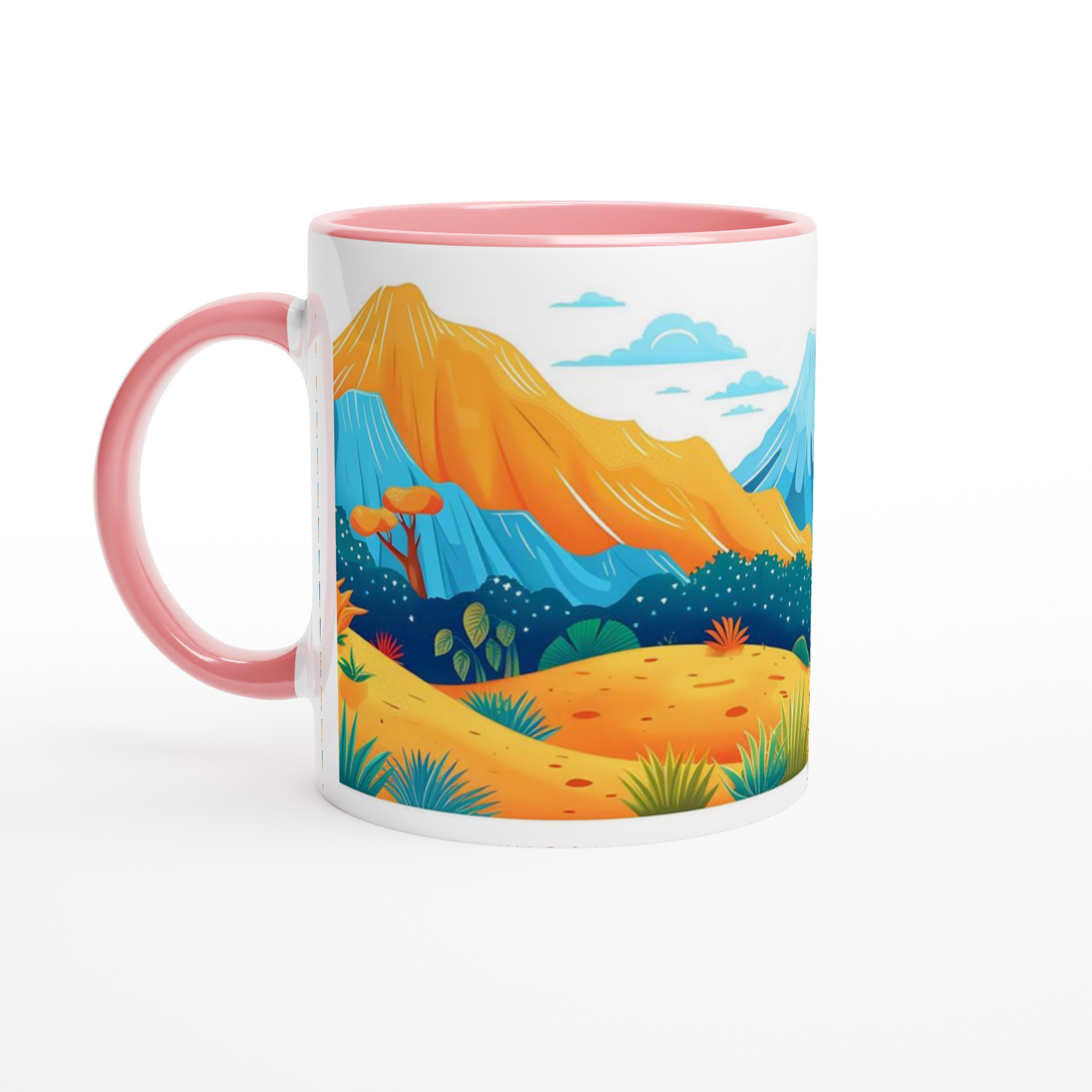 Färgsprakande Safari-Mugg - Unik Design i Keramik för Äventyr i Varje Klunk! 6 d9d5b206-57ba-43f2-9425-c80ec97861e8