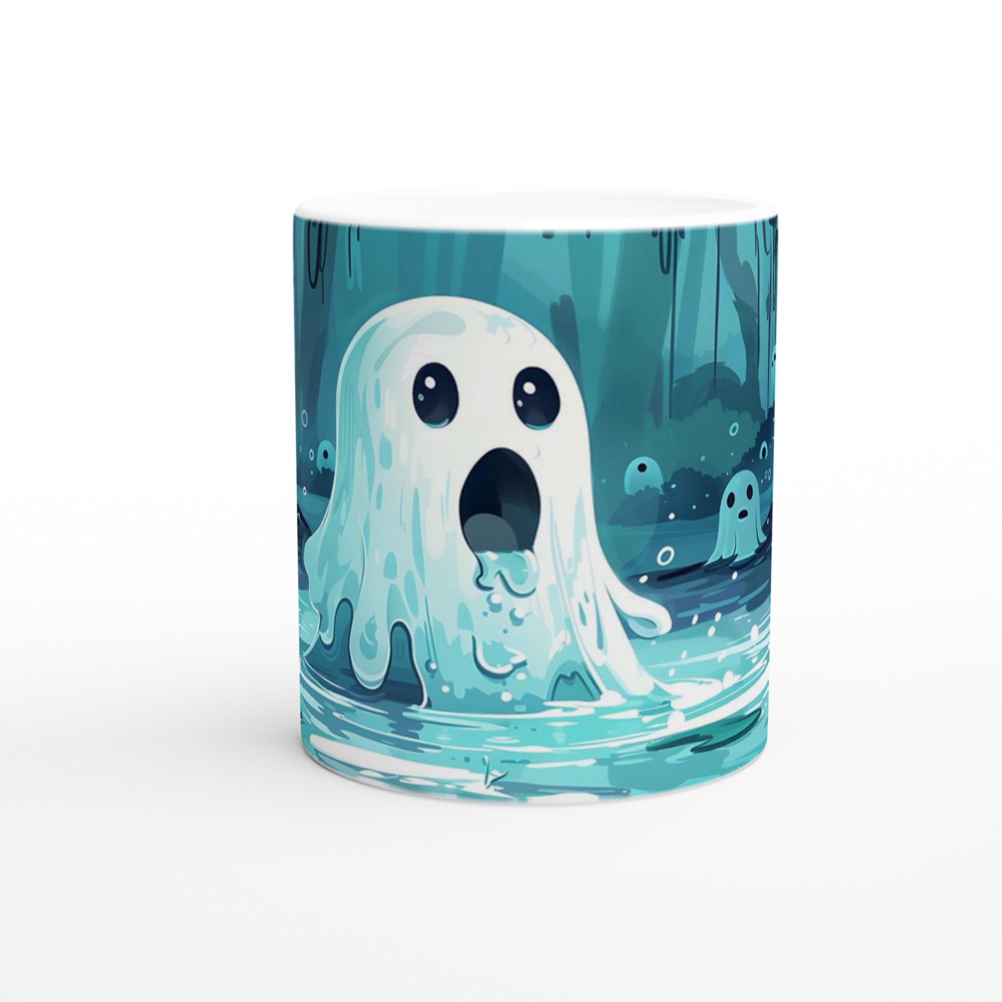Kusligt Söt Spökfest Mugg – 11oz Keramisk Mugg för Kaffe, Te och Fika i Valfri Färg! 8 da0791cb-2993-4600-8597-94d1a31ef4f7