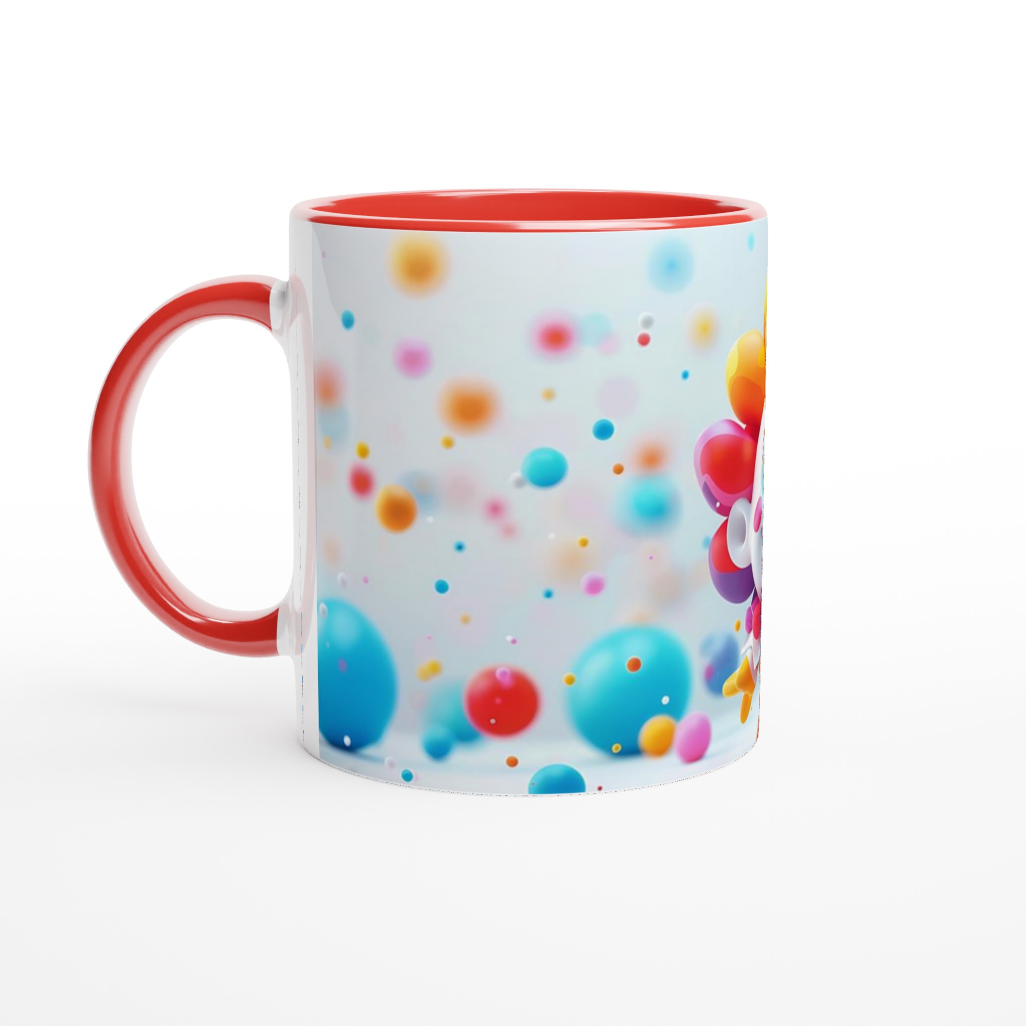 Glad clownmug – färgglad 11oz keramikmugg för lekfulla stunder i ditt val av sju livfulla färger 2 da35d470-7ad3-476c-9150-b3a7e3146e2c