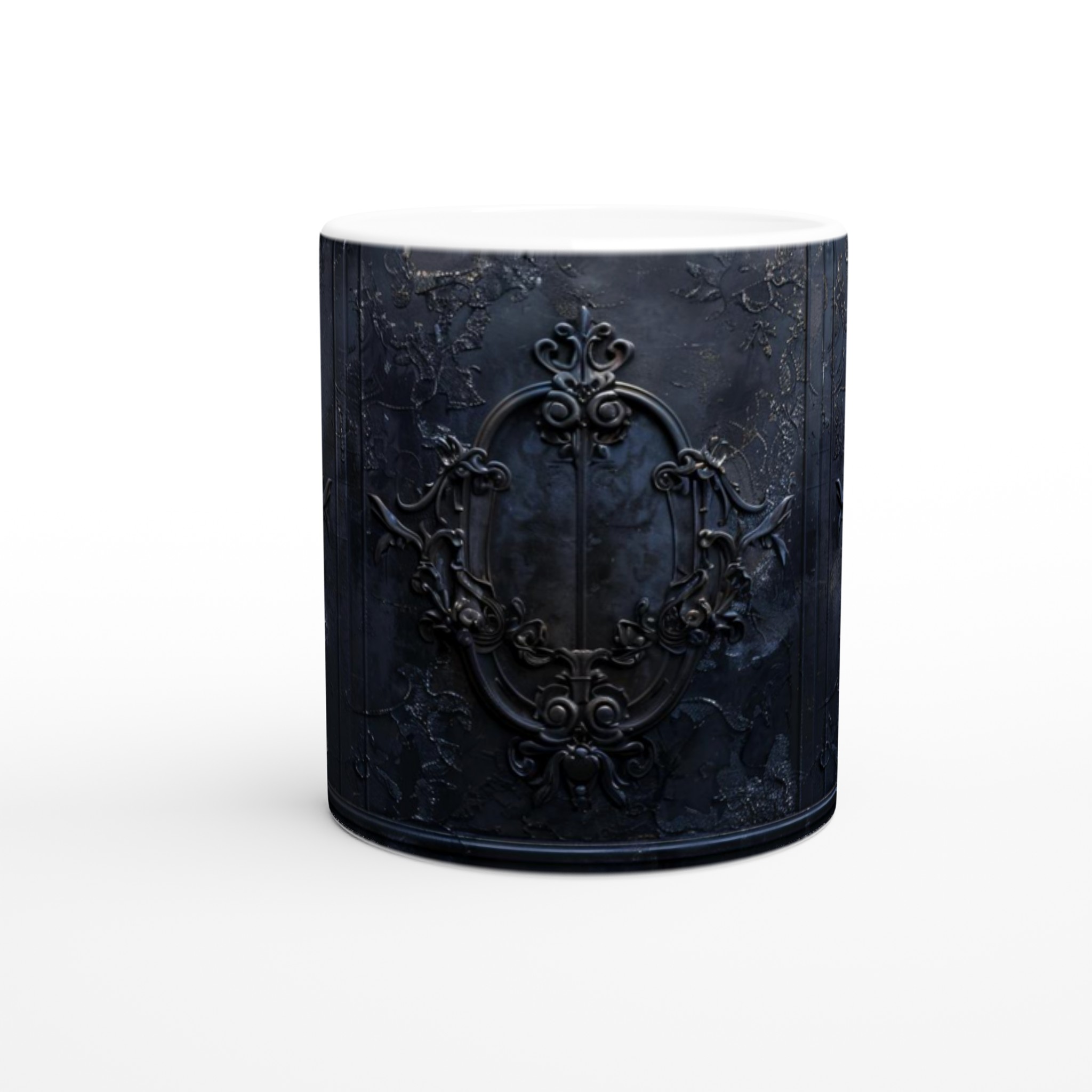Barock Inramad Svart 11oz Keramikmugg - Skapa din drömdesign i en färg som sticker ut! 8 da5ed9e9-b4cd-4e8d-b123-a162823869e1