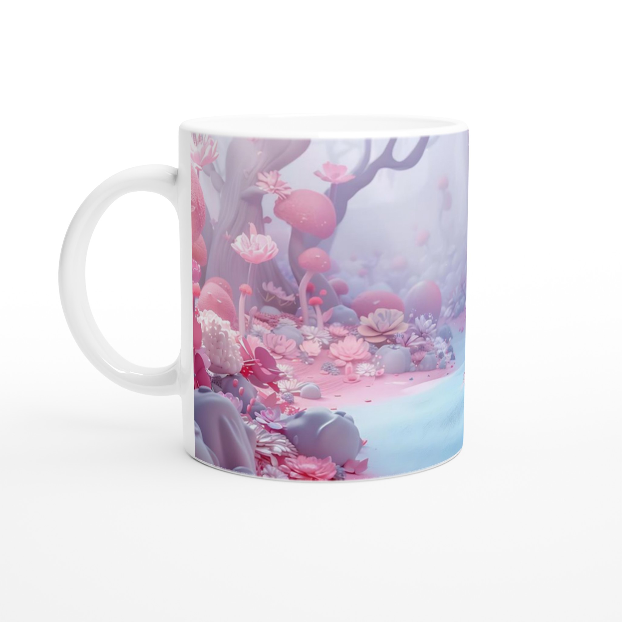 Magical Mushroom Forest 11oz Keramikmugg – En touch av fantasi i varje klunk, välj din drömfärg! 1 dac91ec8-8daa-4727-b53d-23f4bd49078e