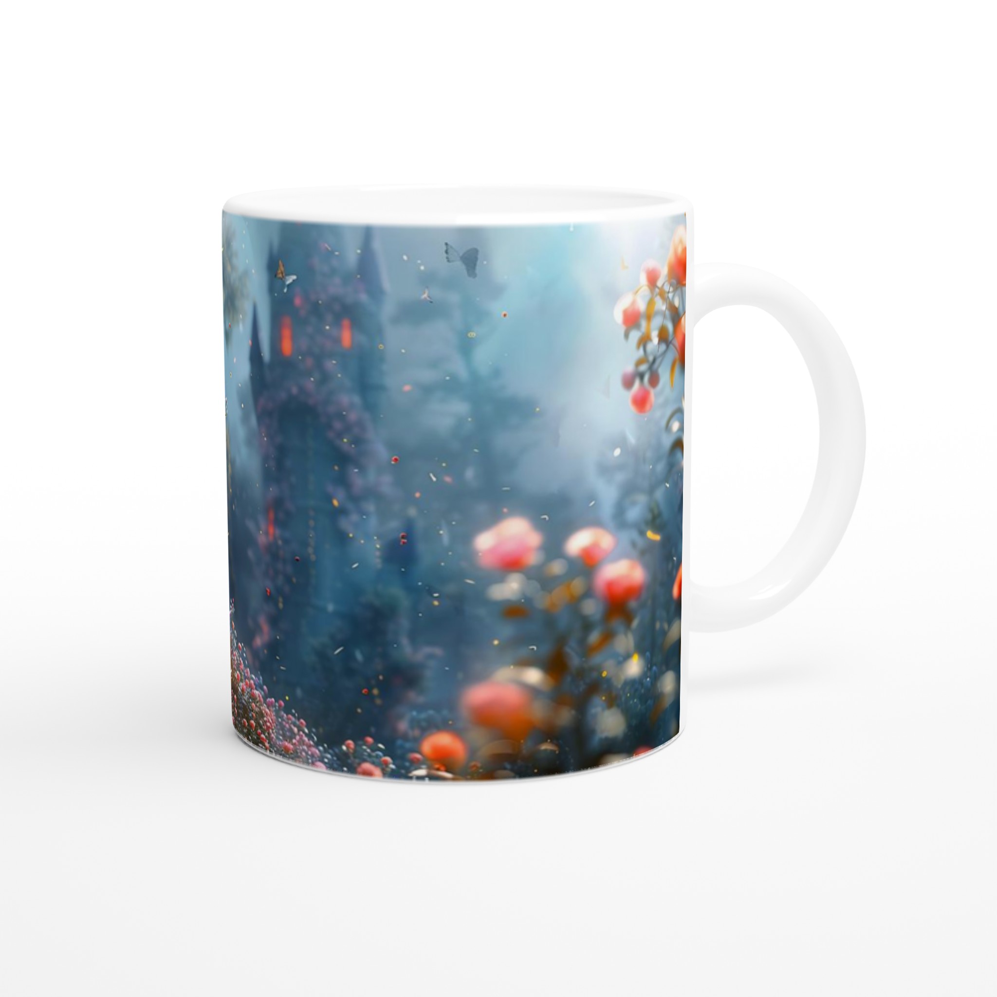 Fairy Tale Castle 11oz Keramikmugg – En förtrollande färgexplosion för din dryck 9 dac9618f-b686-41d5-95b3-5dc41d4f7969