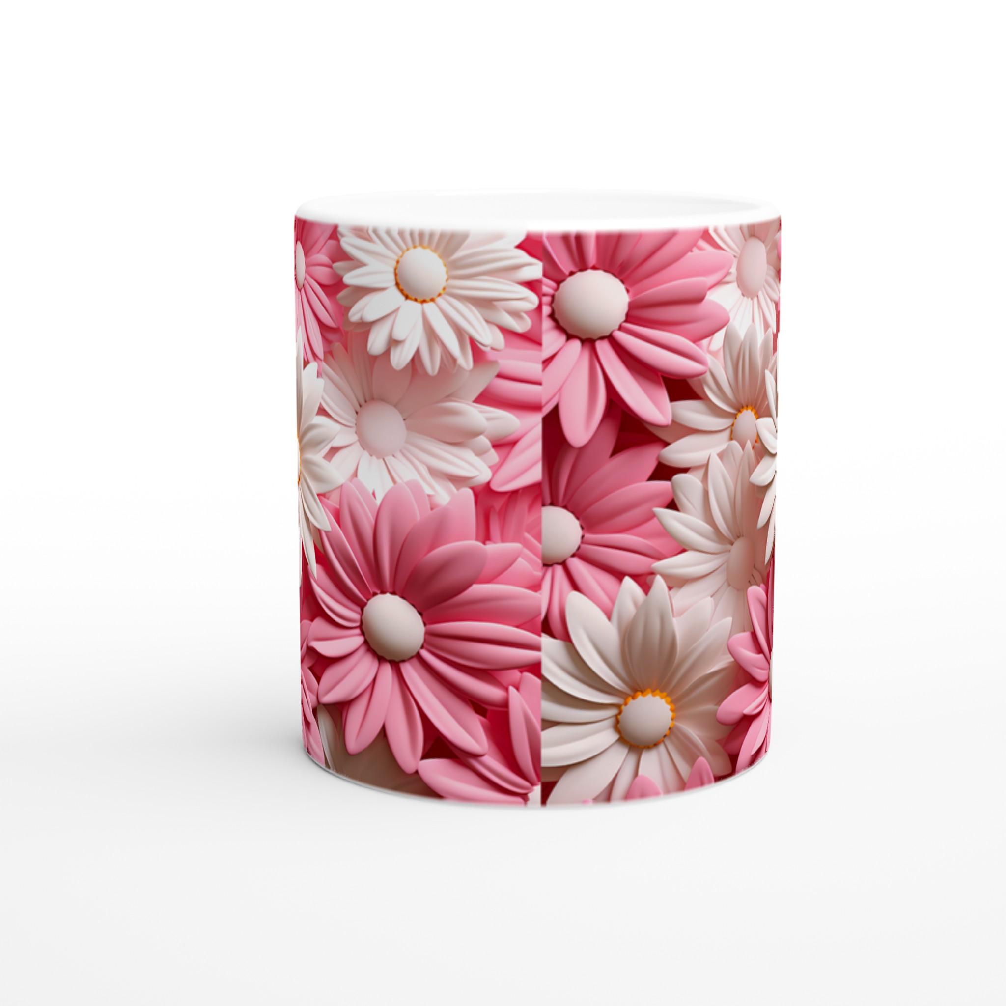 Blomstrande Daisy Kaffemugg – Charmig 11oz Keramikmugg i Romantiska Nyanser 8 db120310-c0f6-4a92-b5ed-9902a0faa1b1