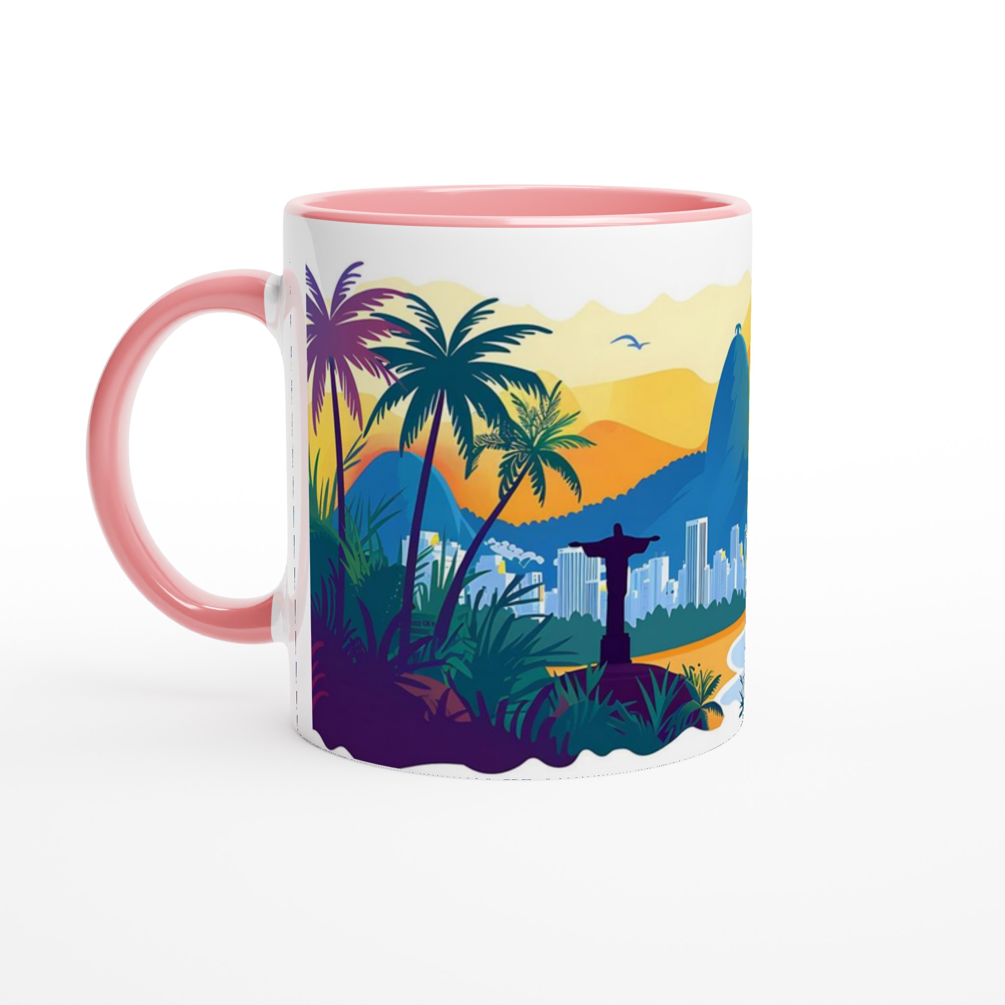 Rio Sunset Vibes Keramikmugg – Färgglad Strandstad i Flera Nyanser 6 db61b9be-5a91-4f75-b2bf-be4177cb24f8