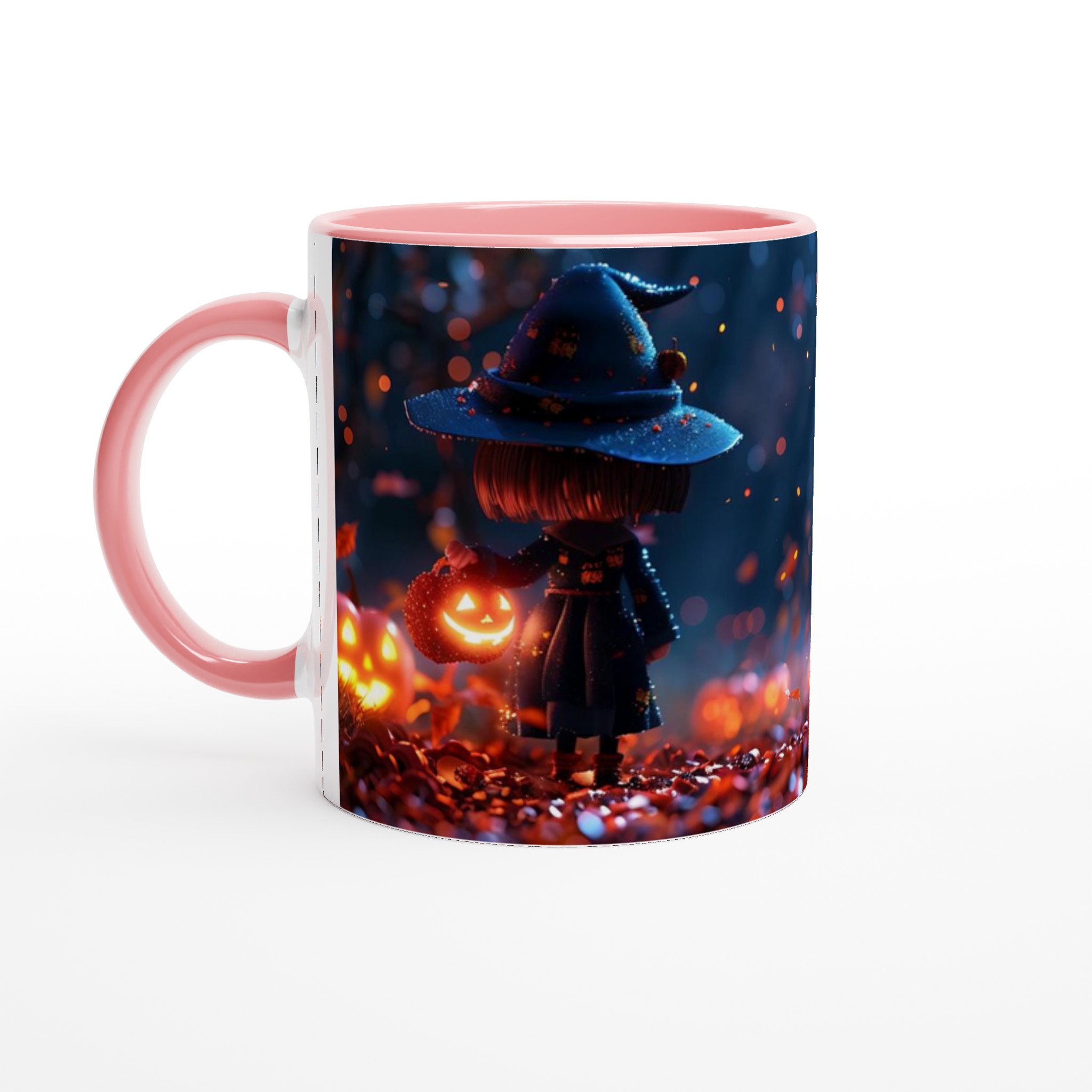 Magisk Halloween Mugg – Lekfull Häxa & Lysande Pumpor i Ditt Val av Färgstark Keramik 4 dc403016-233e-41f0-80ea-90572d9c72b5