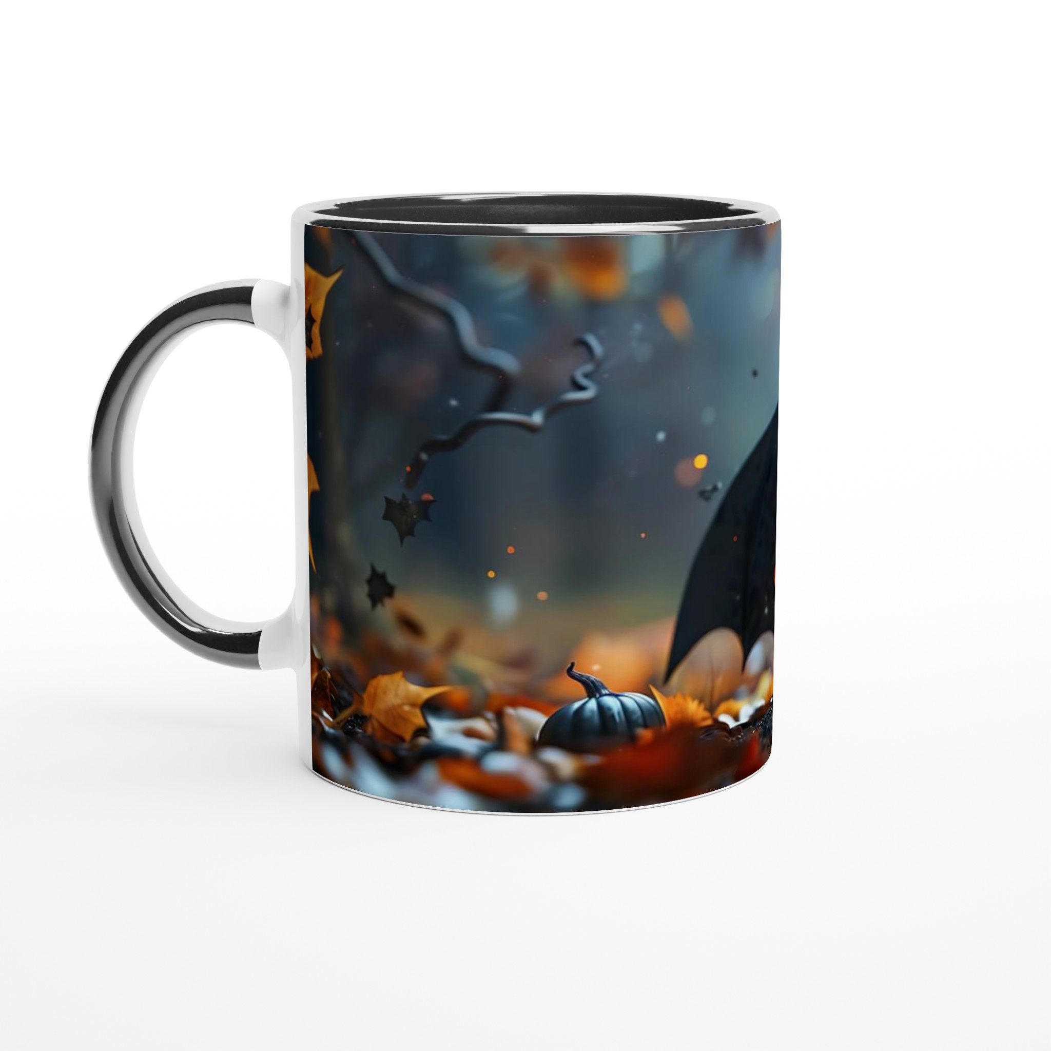 Söt Fladdermus & Lysande Pumpa – 11oz Keramisk Mugg för Halloween och mysiga höstkvällar 2 dca08eea-38b6-445e-af4c-b1f3b2efbaba