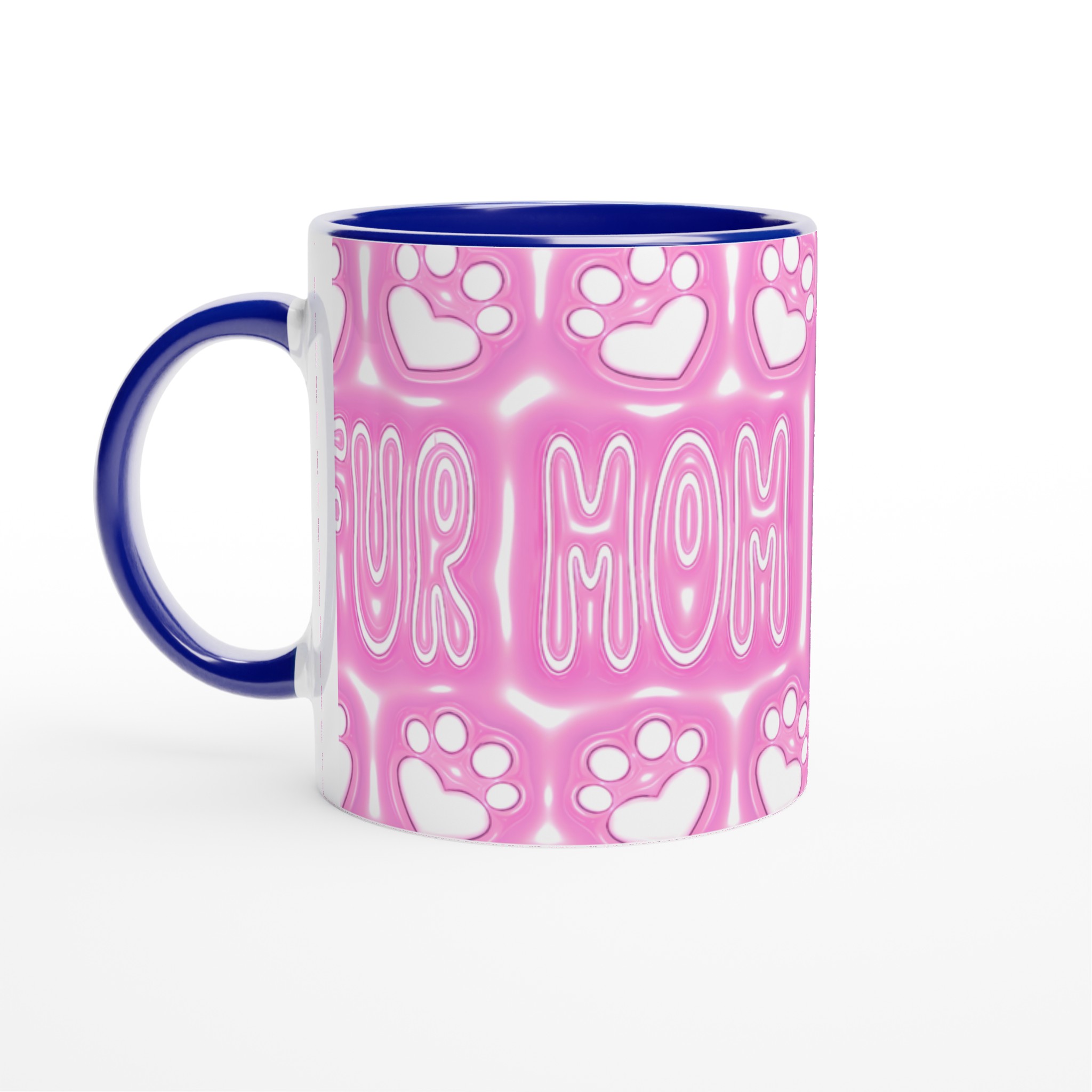 "Fur Mom" Pink Glazed Keramikmugg – Perfekt Gåva för Katt- och Hundälskare, Välj din färg! 4 dcbc7cef-56d2-4f72-a20e-1bf4218b9750