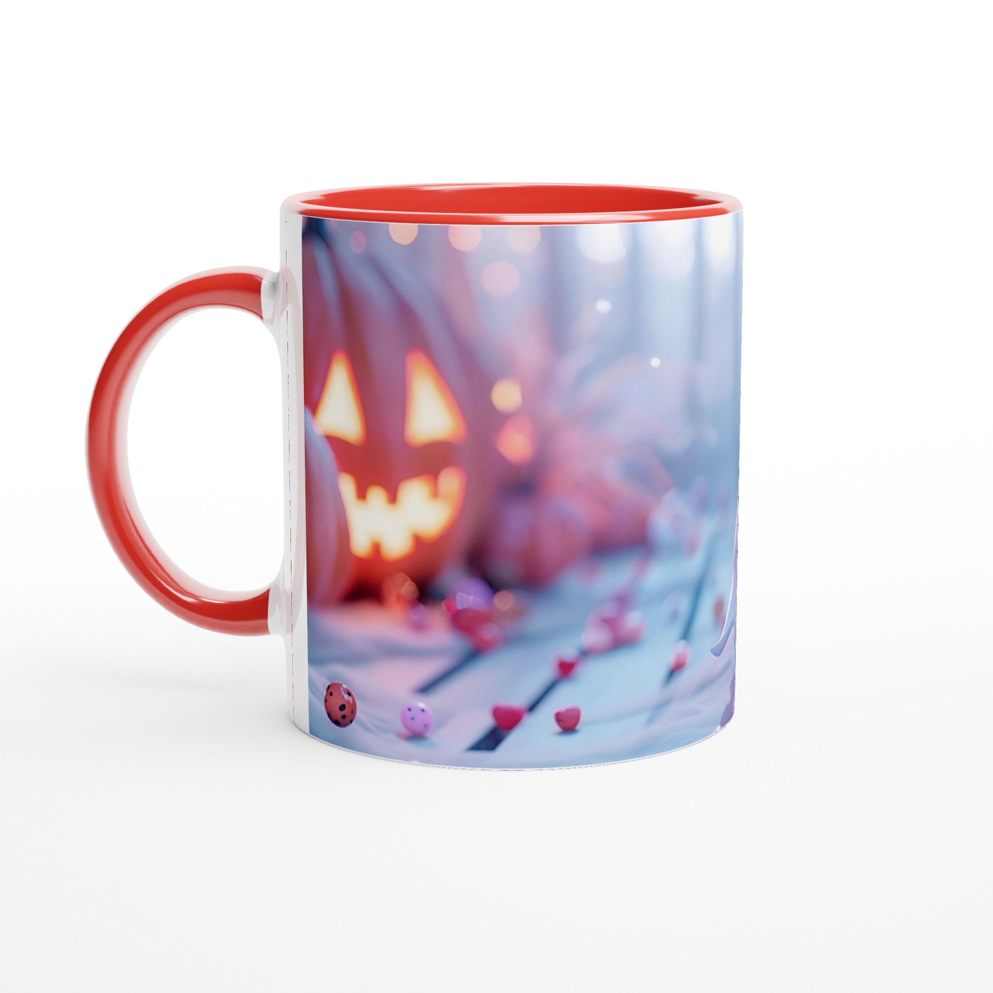 Söt Halloween Spökmugg – Personlig Keramisk Mugg för Kaffe & Te i Flera Färger 5 dcfb378a-d138-43cc-be81-655192b7bfee
