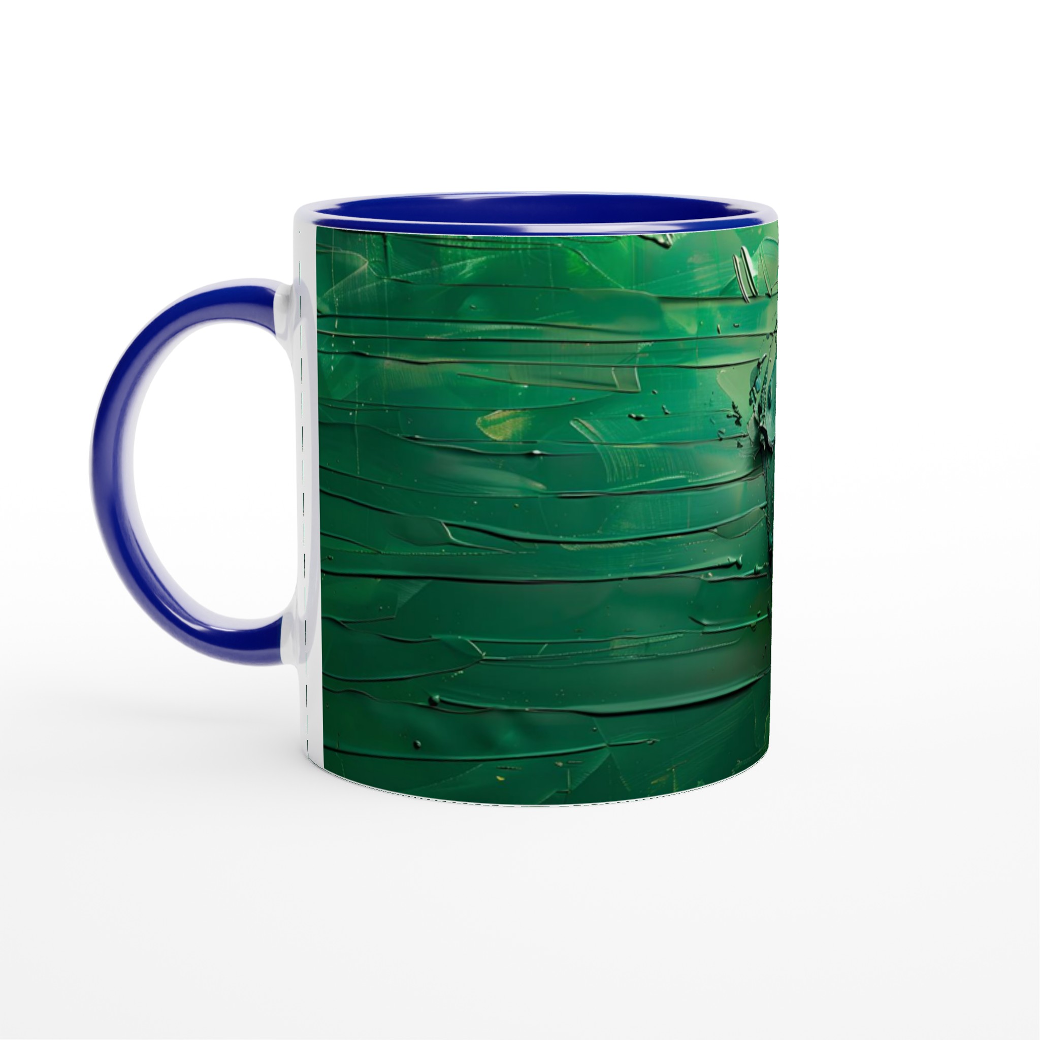 Grön Konstmugg: Volleyball i Akryl – 11 oz Keramisk Kaffemugg i Valfri Färg 4 dd031ca0-9231-4b59-a9ea-5b2b0dc22662