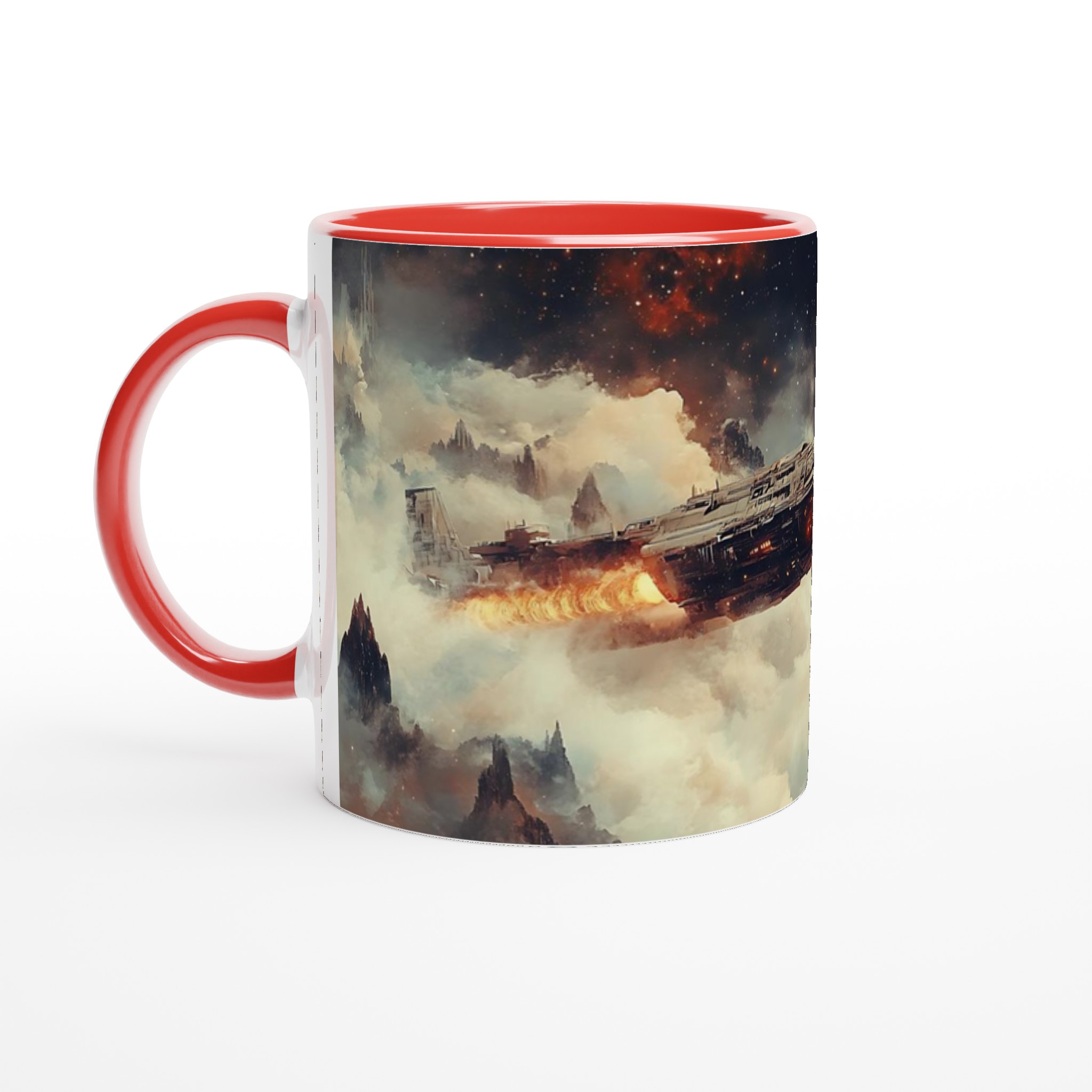 Kosmisk Rymdskeppsmugg – Äventyr i Vintergatan 11oz Keramikmugg 5 dd2bb375-206c-46e0-8ed1-f61e5362f4d1