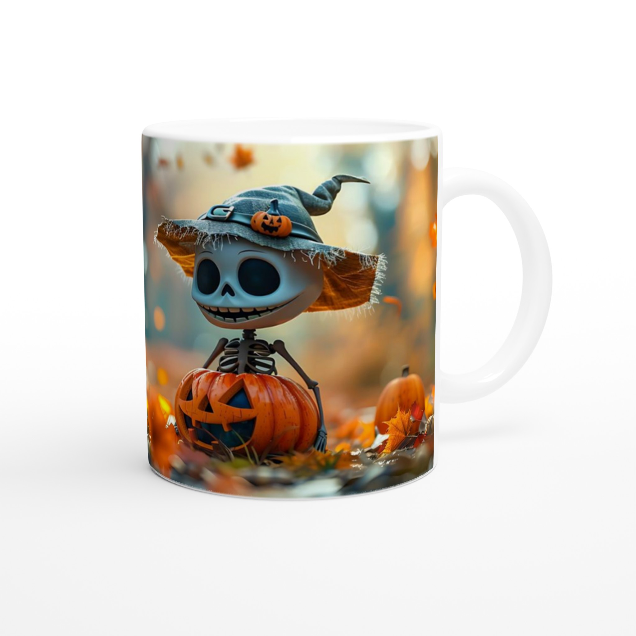 Söt Halloween Skalman Mugg – Unik 11oz Keramikmugg för Höstmys & Bus eller Godis! 9 dd4ff08f-df3f-4b2c-a863-6bb1f8b29d56