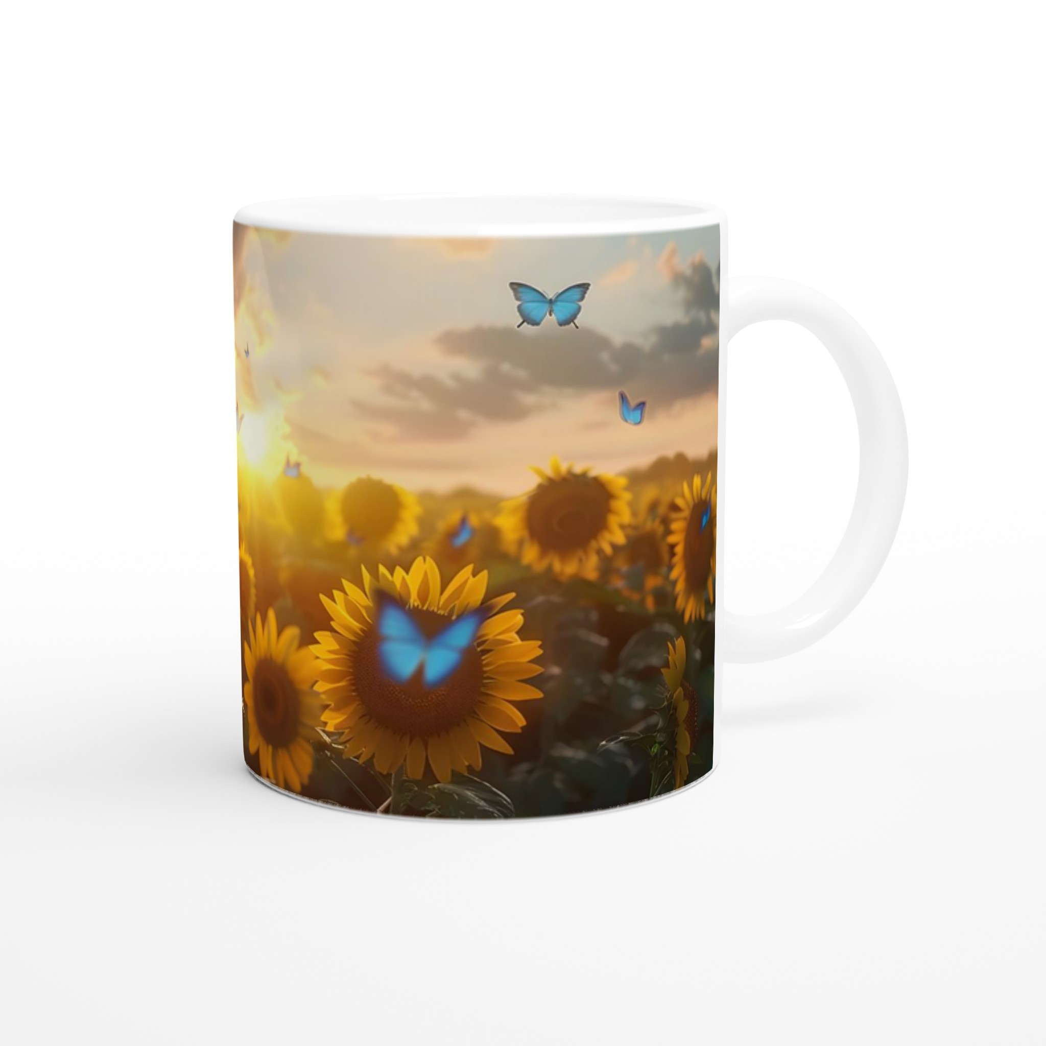Solrosfält Magisk Mugg – Personlig 11oz Keramisk Kaffemugg i 7 Färgval 9 dddc6e87-1103-45fb-a559-051349fb3e45