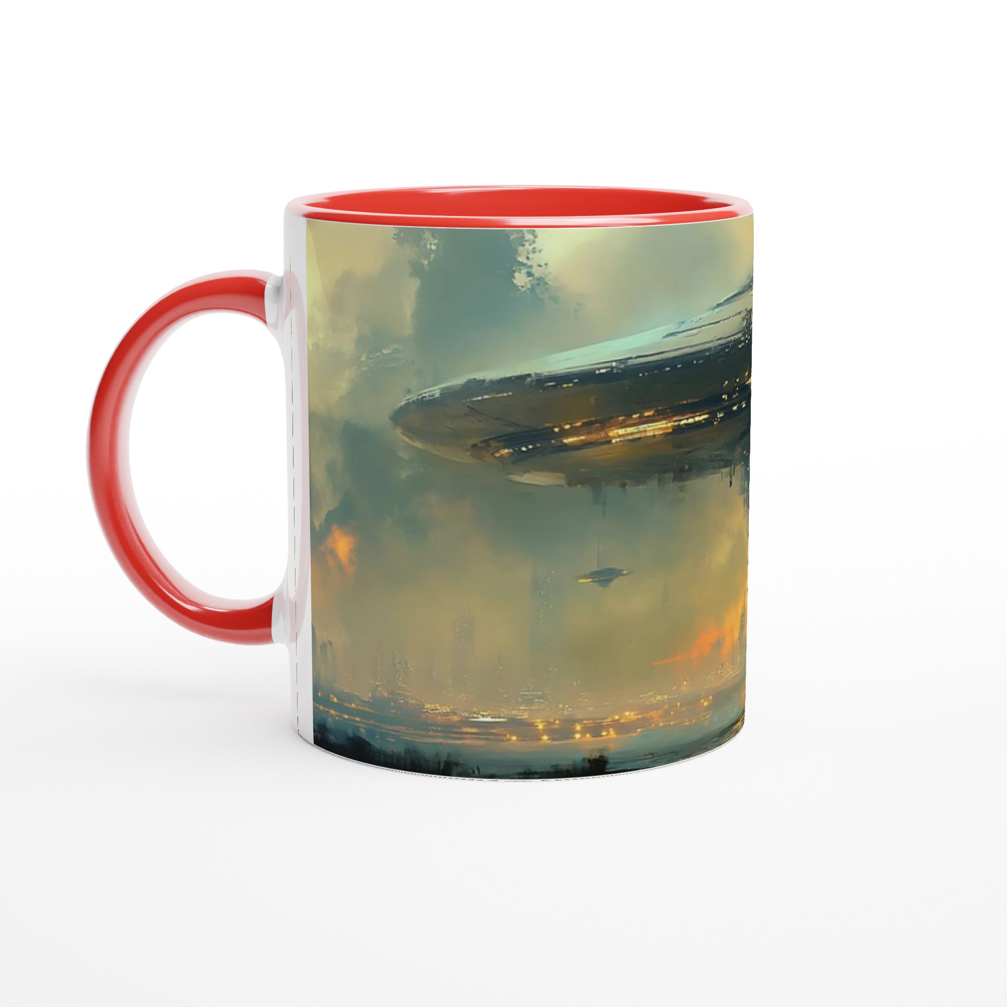 Futuristic Landing Sci-Fi Mugg – Dyk in i en annan värld med din favoritdryck, finns i 7 färger! 5 ddfe77ec-948d-405e-a851-322845a8a29c