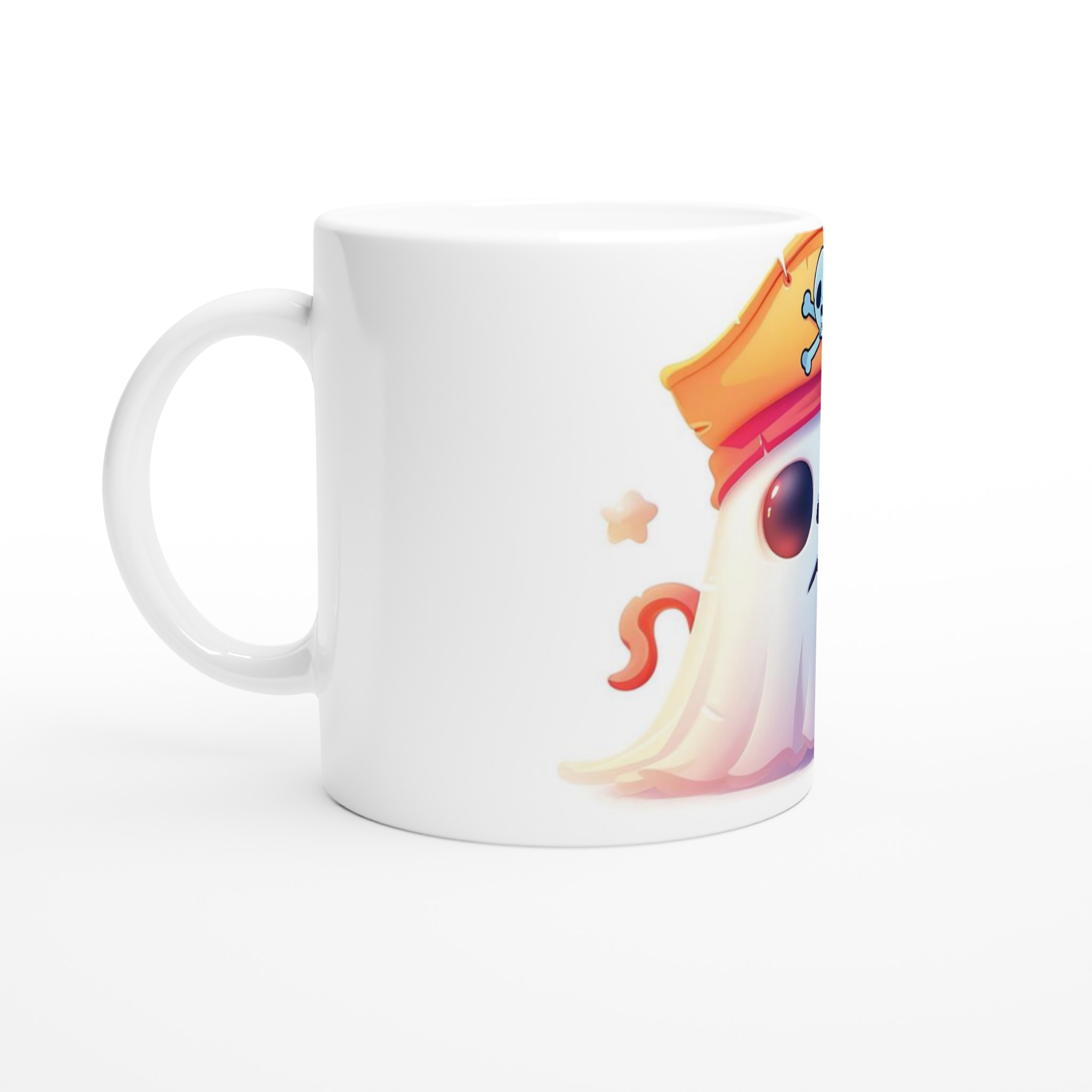 Söt Piratspöke Mugg - Lekfull 11oz Keramikmugg i Sju Färger 1 de2c00fa-1910-424e-a4fd-b0bba8dce4da
