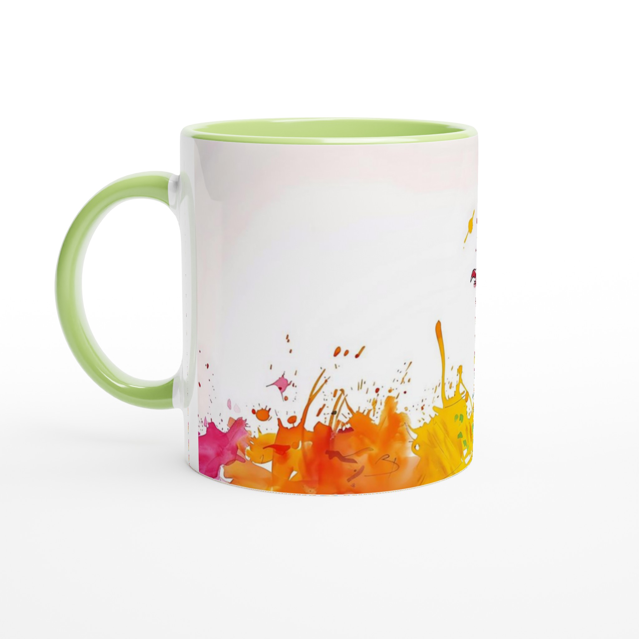 Glädjefull Keramikmugg med Lekfullt Motiv – 11 oz i Livliga Färger 3 de3e611c-30cd-4646-ba55-15684599bd2b