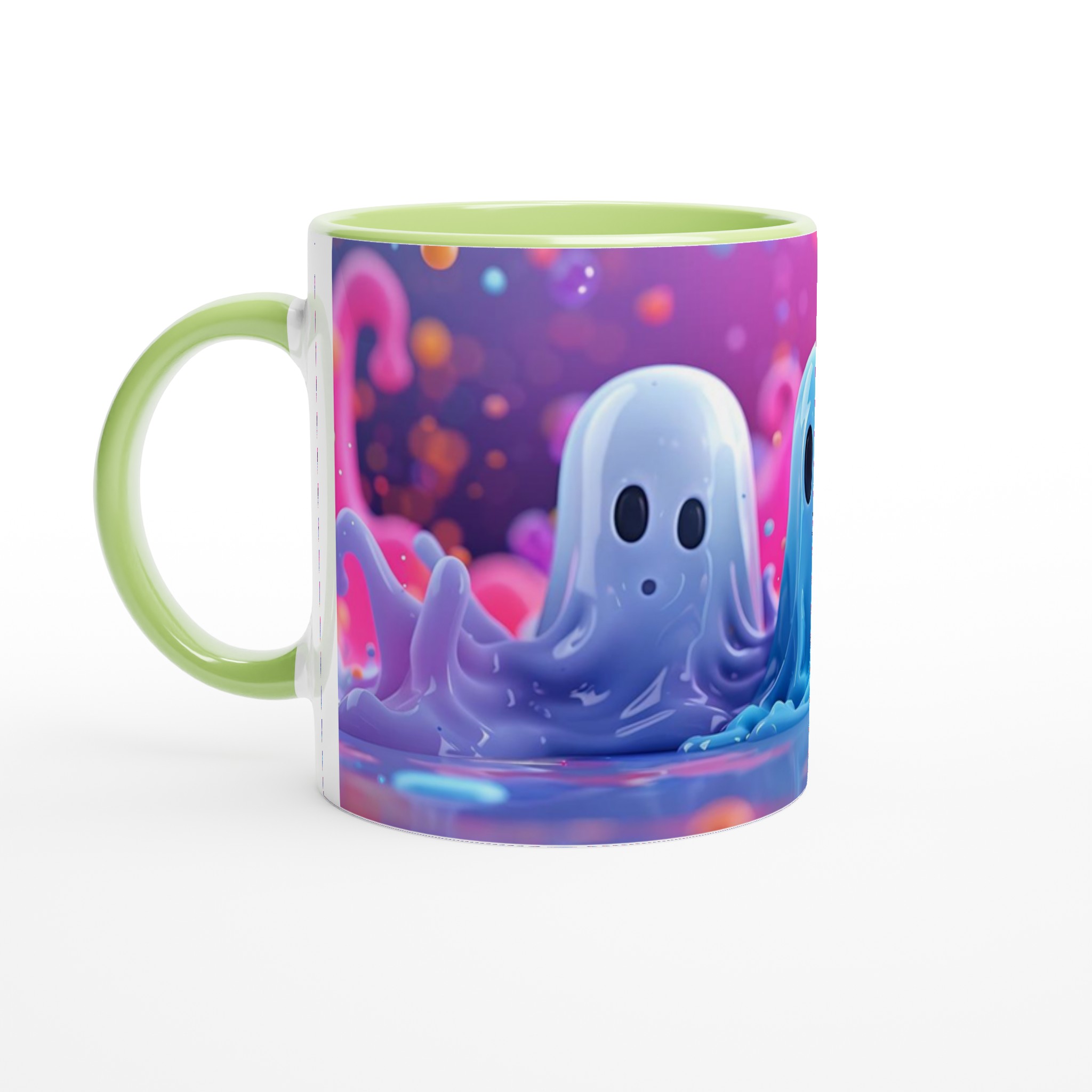 Sött Spöke Halloween Mugg – Lekfull Design i Livfulla Färger, Välj din Favorit 3 de508fba-b025-4304-9c19-cd7cfd46bfbe