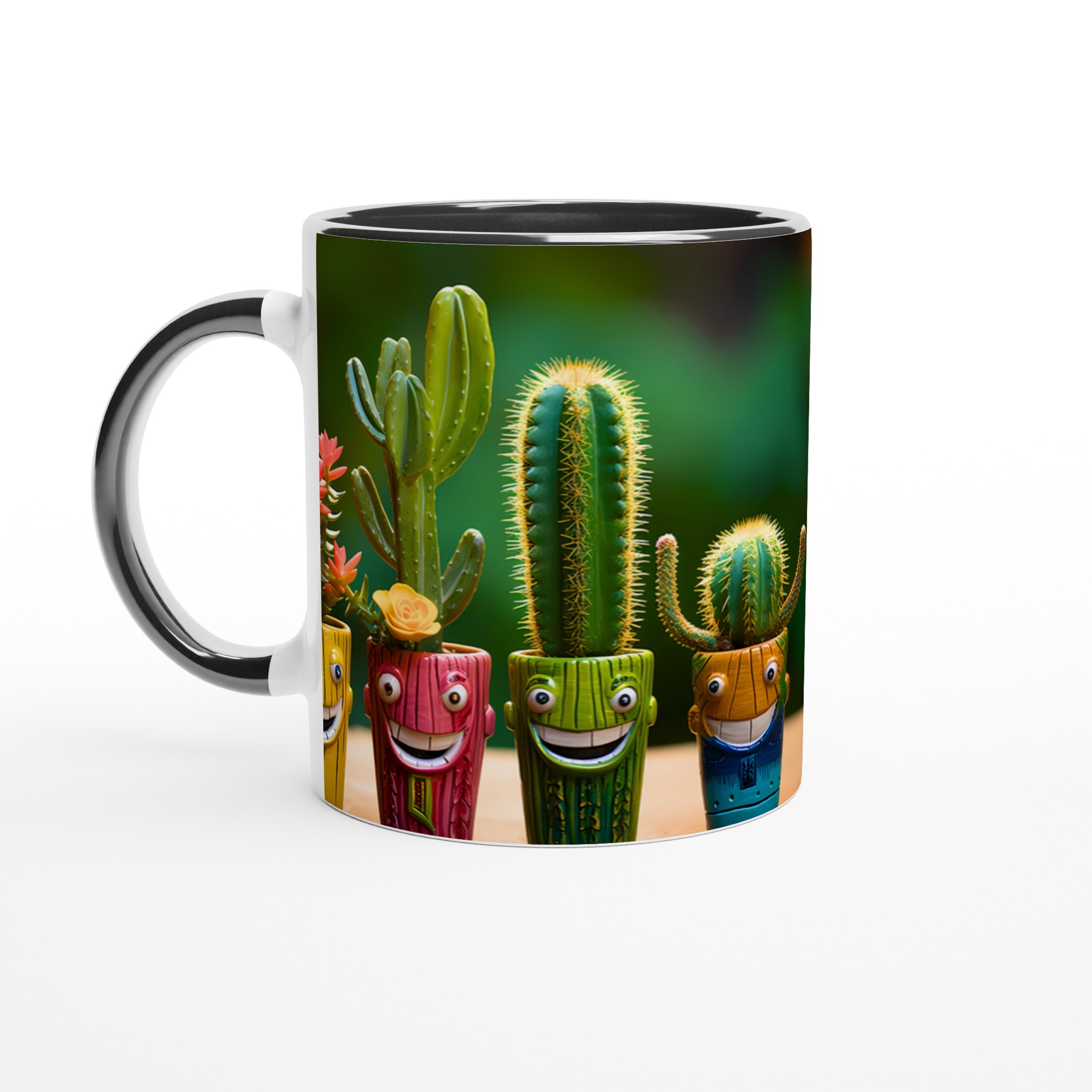 Glad Kaktus Mugg – 11oz Keramikmugg i glada färger med humoristisk design för ditt favorittryck 7 de98fe52-9c0d-47c5-962c-8ed767127032
