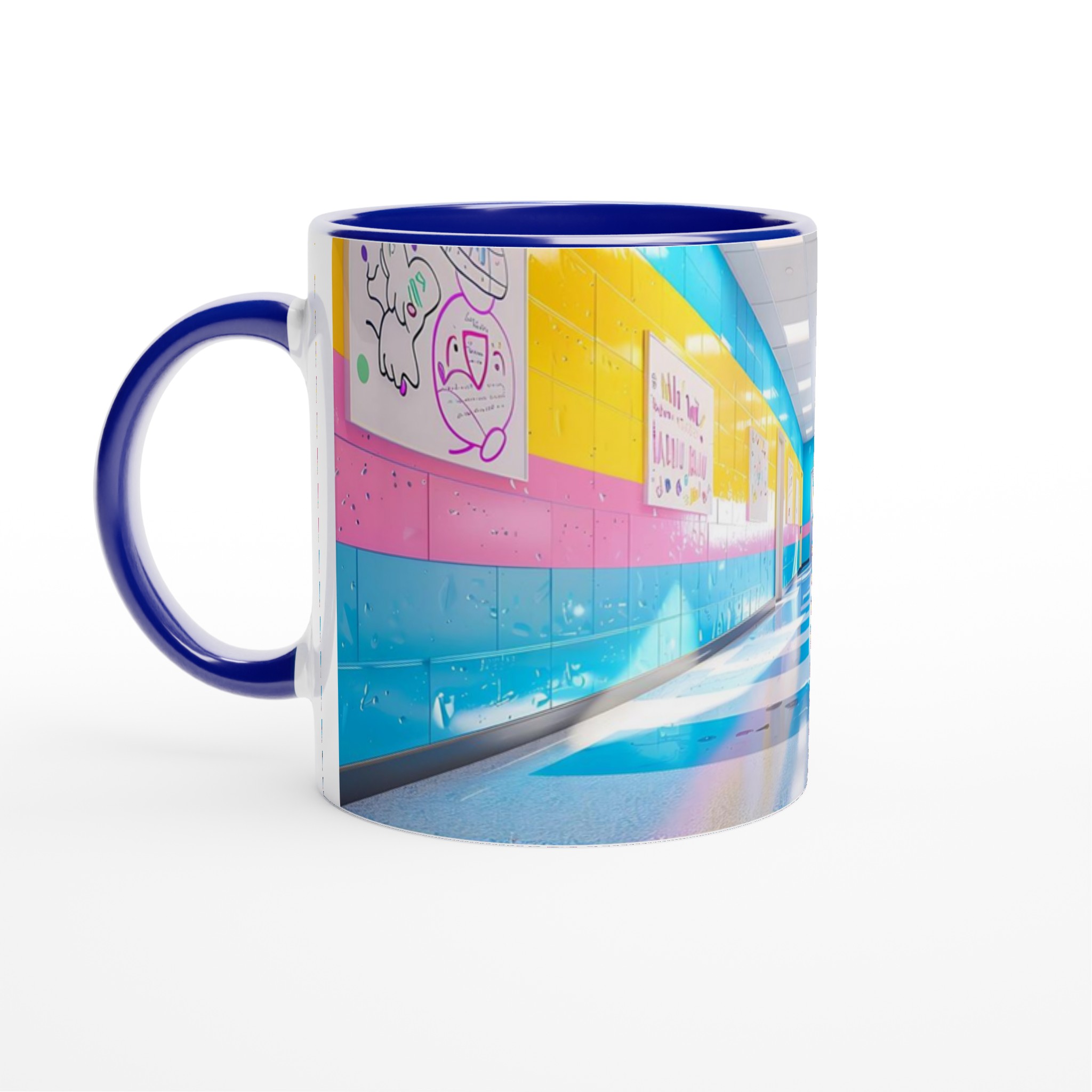 Neon Dream 11oz Keramisk Mugg – Färgglad Skolmugg i Retro Vibe 4 deca0bc0-0f55-4fd0-b494-aa7b17e3347e