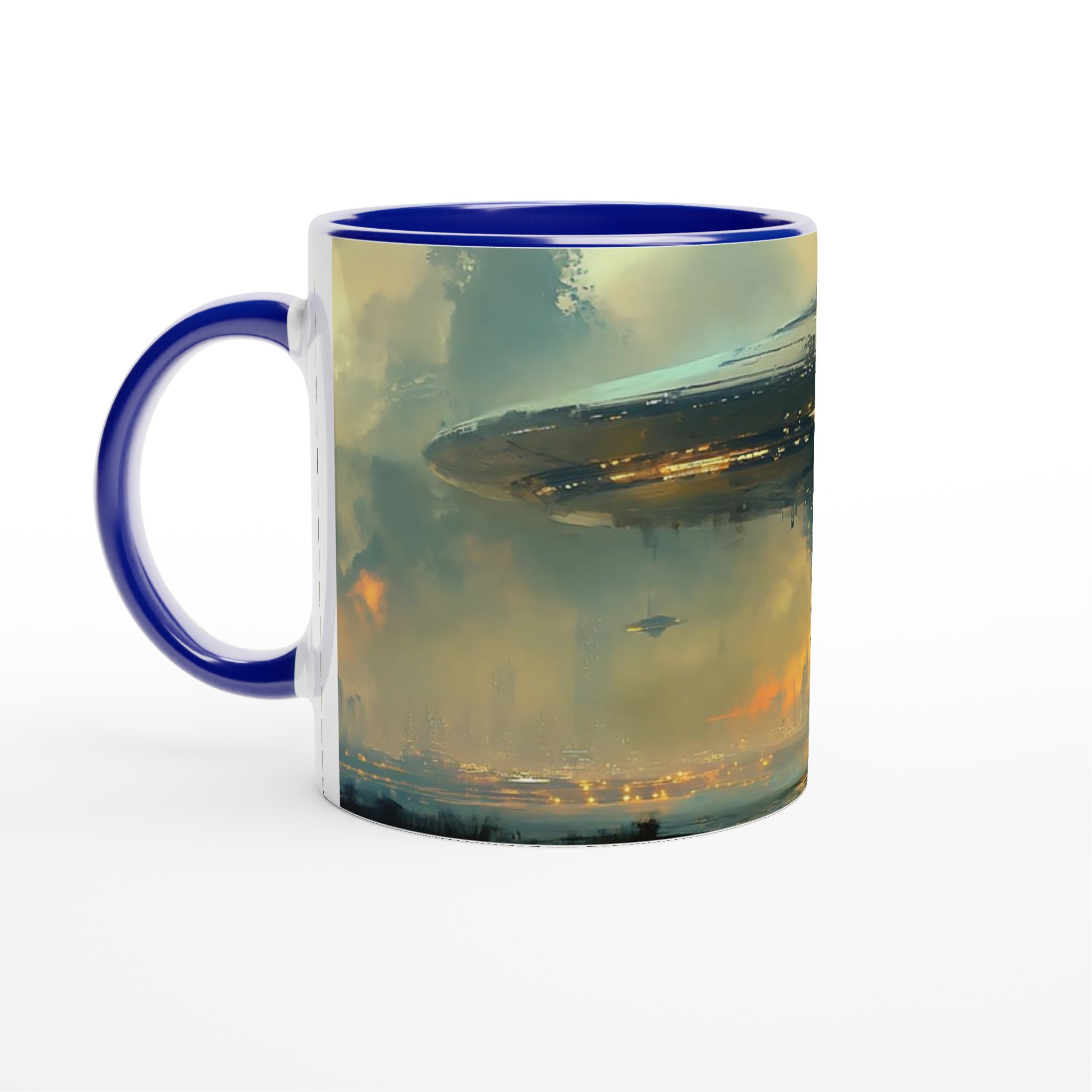 Futuristic Landing Sci-Fi Mugg – Dyk in i en annan värld med din favoritdryck, finns i 7 färger! 7 df59a2ae-9de1-4d95-9b8e-86325f5ffc3d