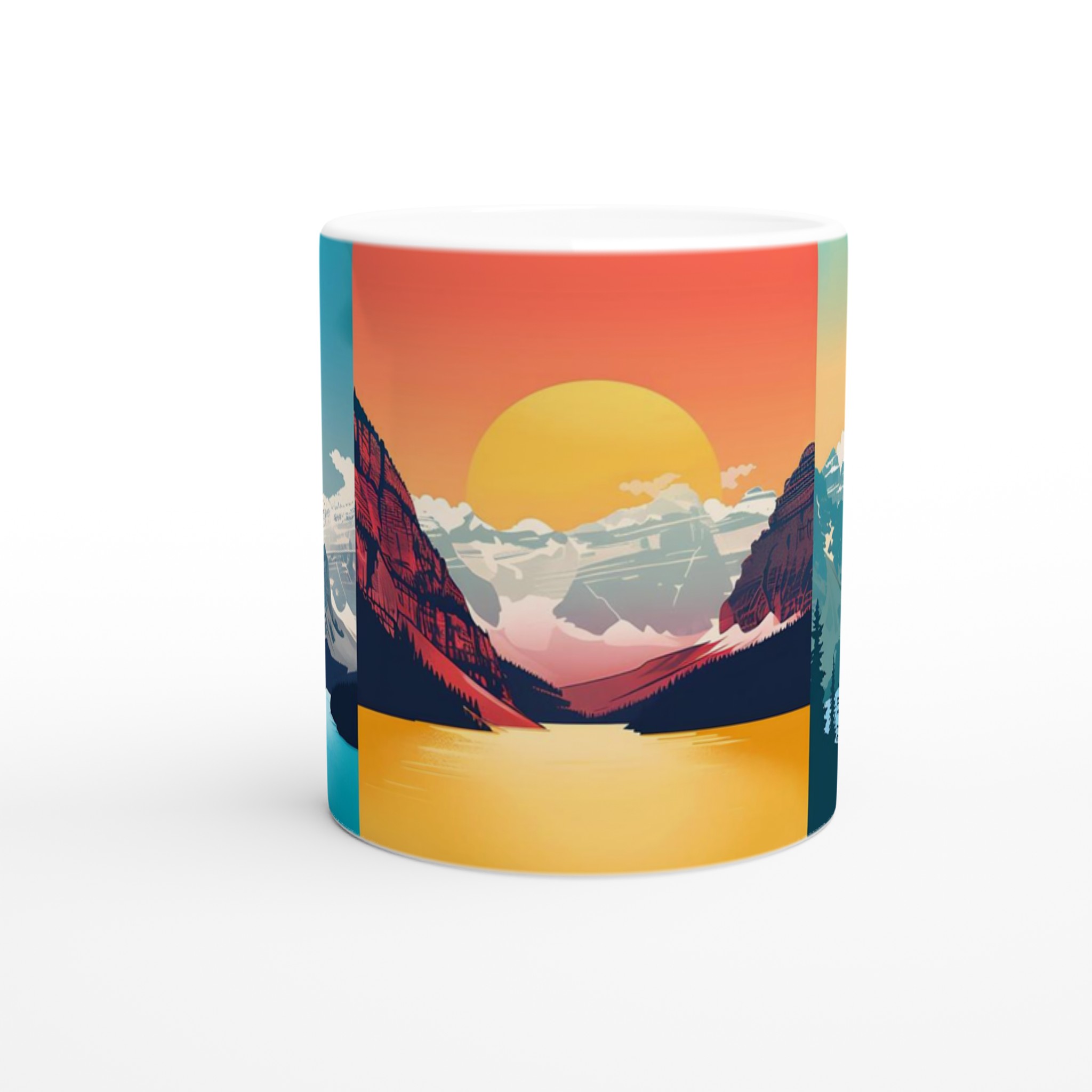 Majestic Mountain Lake Mugg – Välj din Färgstarka Utsikt! 8 df78d65e-61a1-456b-8349-e52f53e1bc16