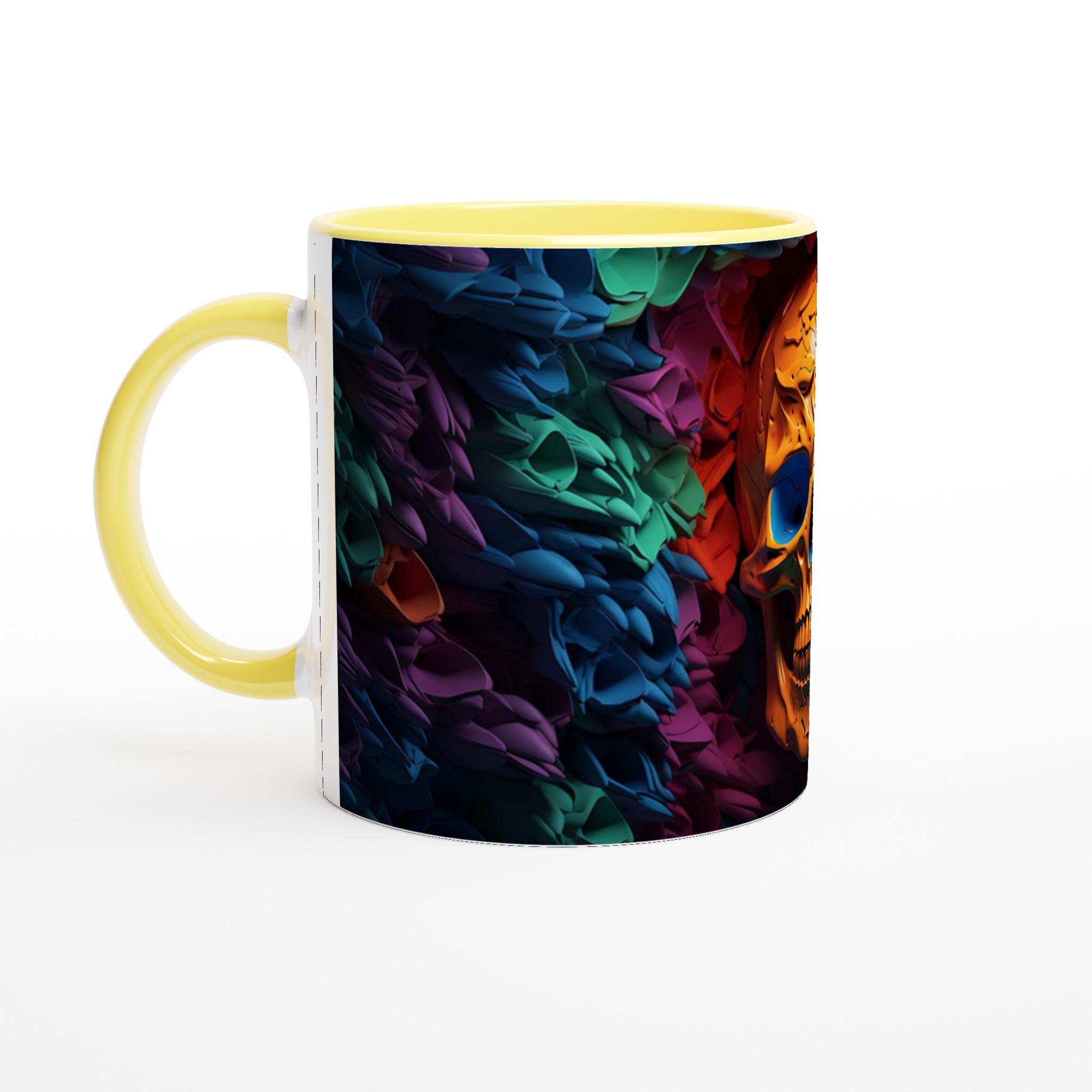 Neon Skull Design 11oz Keramisk Mugg – Välj bland 7 Livfulla Färger för Din Kaffestund 5 df9c144d-8f65-44a6-ad55-c297e415cf4c