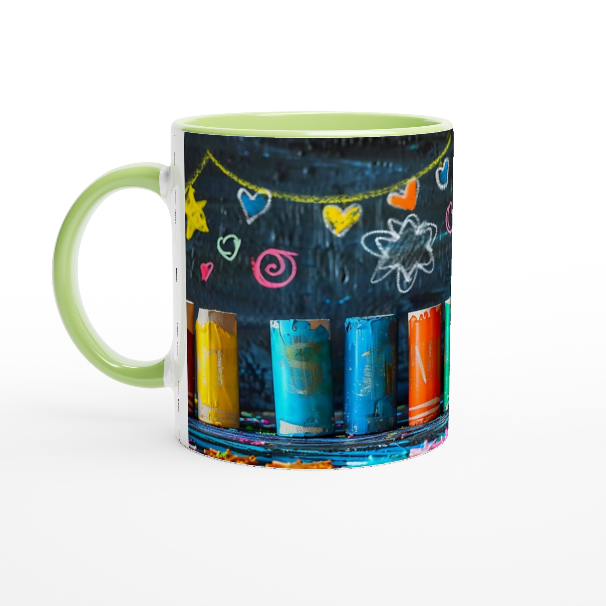 Kreativ Glädje: 11oz Keramisk Mugg för Konstnärer & Lekfulla Själv – Välj bland 7 Livliga Färger! 3 dfebce3b-001a-47c5-abdc-0e3585eeb780