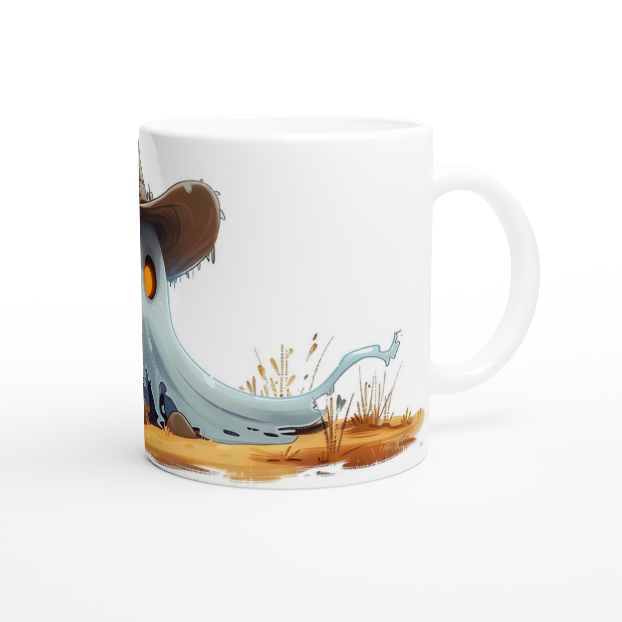 Spooky Western Ghost Mugg – 11oz Keramisk Mugg med Roligt Motiv i Valfri Färg 9 e05384a0-eb35-42e3-8f00-894f4bb10b20