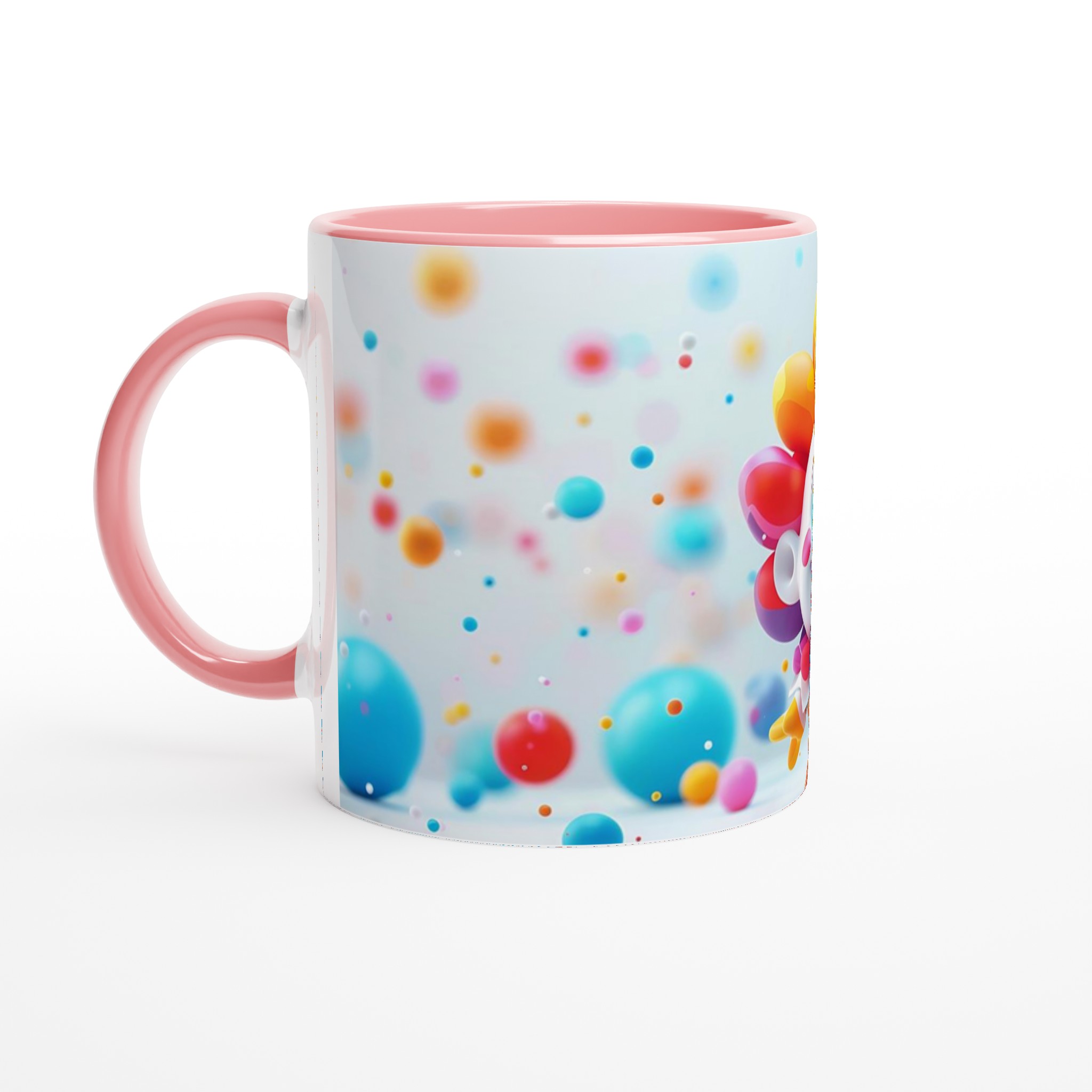 Glad clownmug – färgglad 11oz keramikmugg för lekfulla stunder i ditt val av sju livfulla färger 6 e074496c-08b5-4dc1-b8cb-f34c672f3c87
