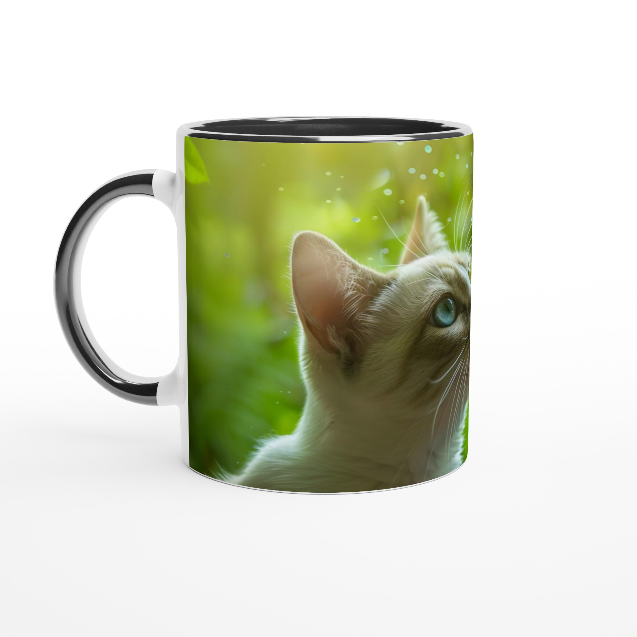Kattögonmagi: 11 oz keramisk mugg – din färgstarka oas 7 e0adfe33-0762-474d-a38d-b51c261b7672