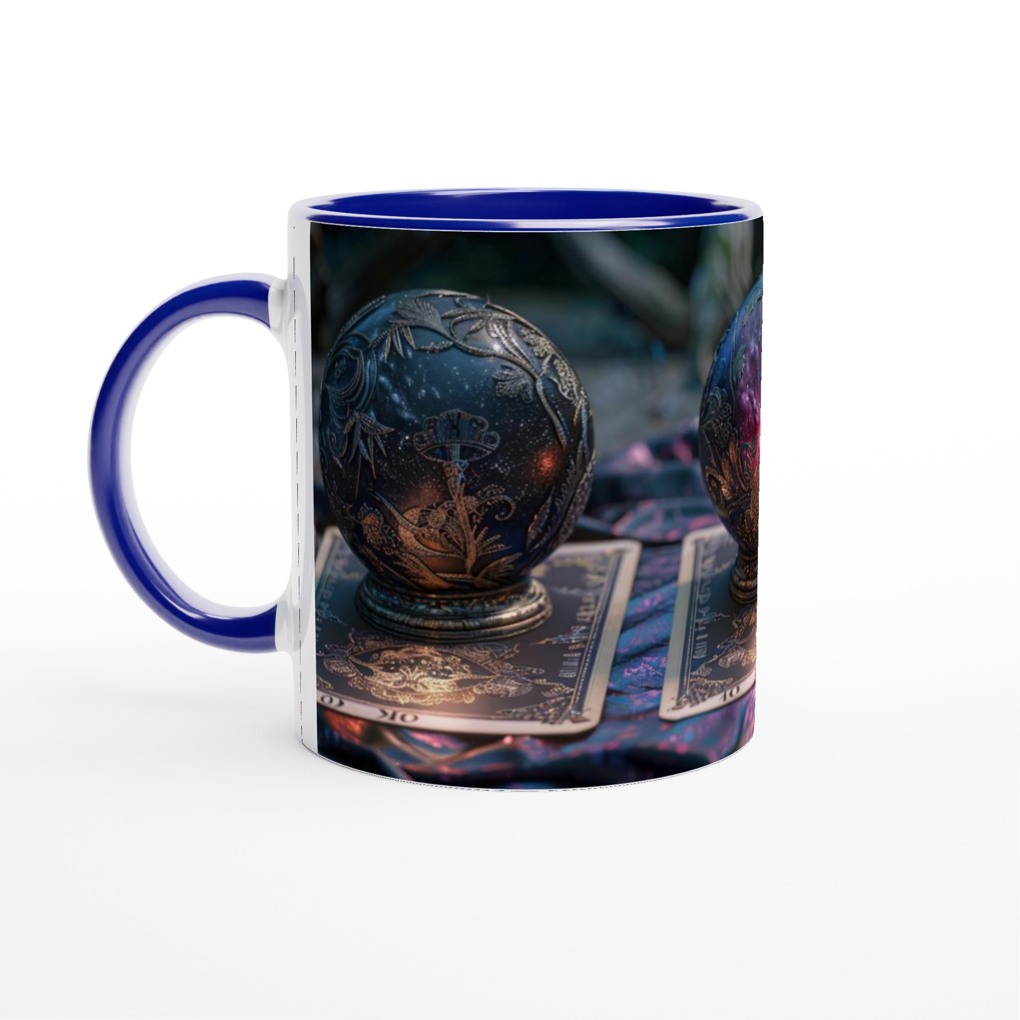 Mystisk Kristallkula Keramikmugg - Kosmisk Design med Tarotinspirerade Detaljer 4 e0aeeddb-1c5d-46ff-9f8d-acf0c1fdcc1b