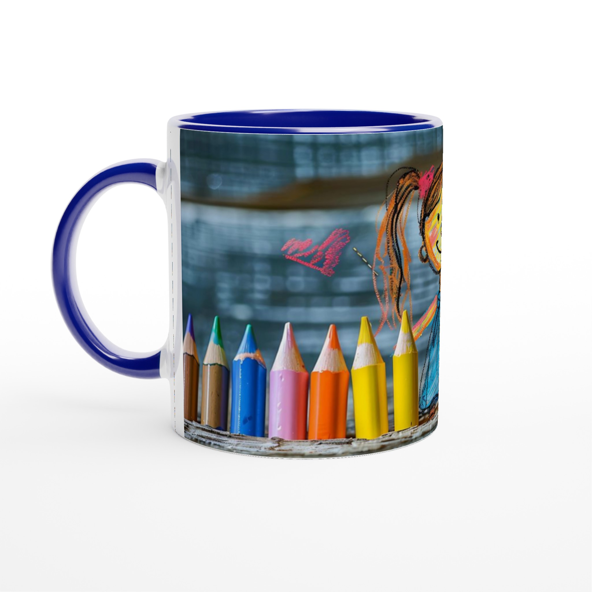 Kreativ Glädje: 11oz Keramisk Mugg med Lekfullt Barndesign – Välj Din Färg! 4 e0f2c0c2-a673-4dca-956f-5776ac132ab1