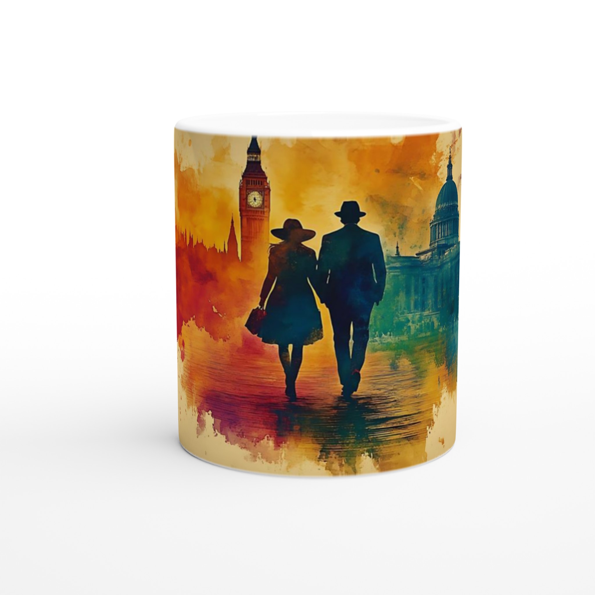 London Watercolor Romance: Konstnärlig 11oz Keramikmugg – Välj bland sju levande färger! 9 e1242f3b-50e2-458b-ae2f-3a1cb352e983