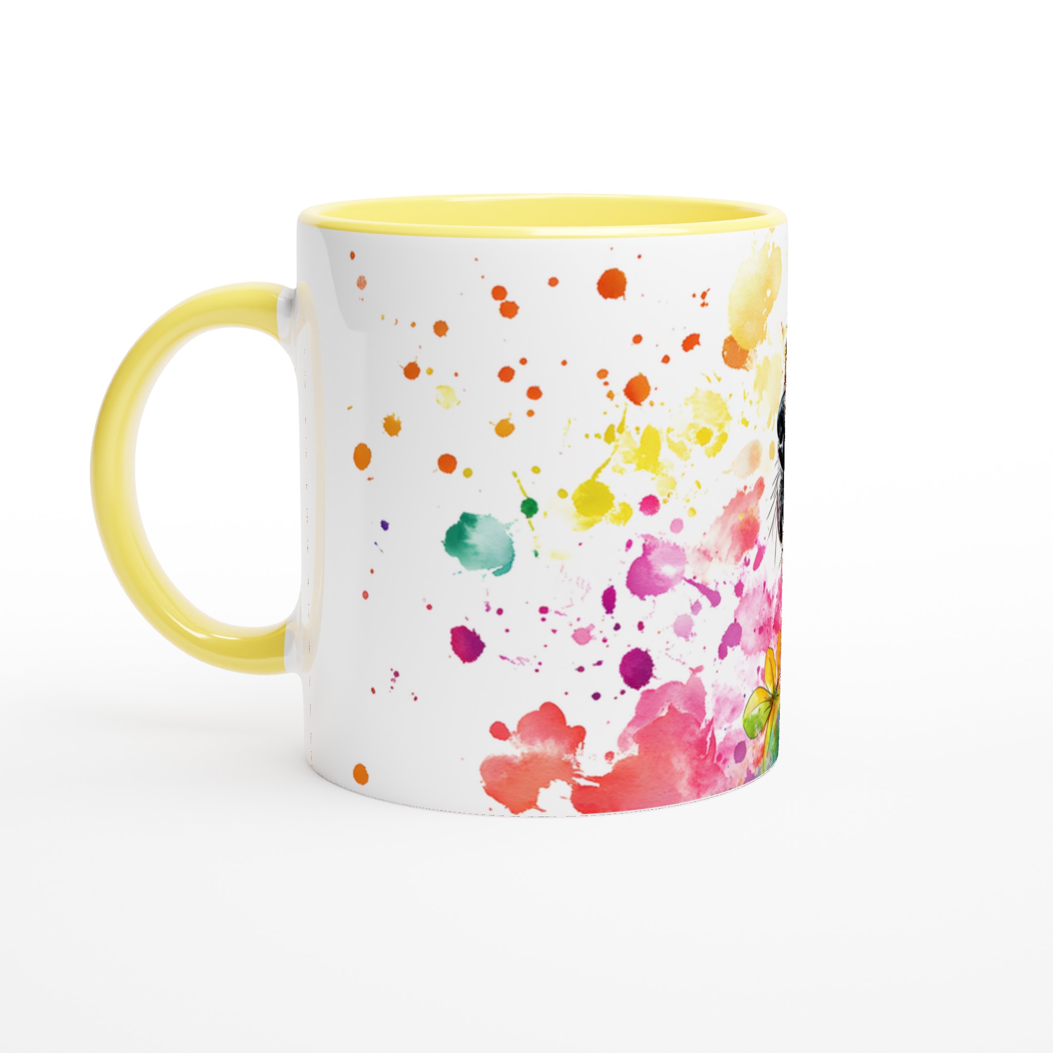 Färgsprakande Valp Kaffemugg – Din 11oz Keramikmugg i Valfri Färg! 3 e14e8f25-5971-46cf-9dee-e8a0a70b5513