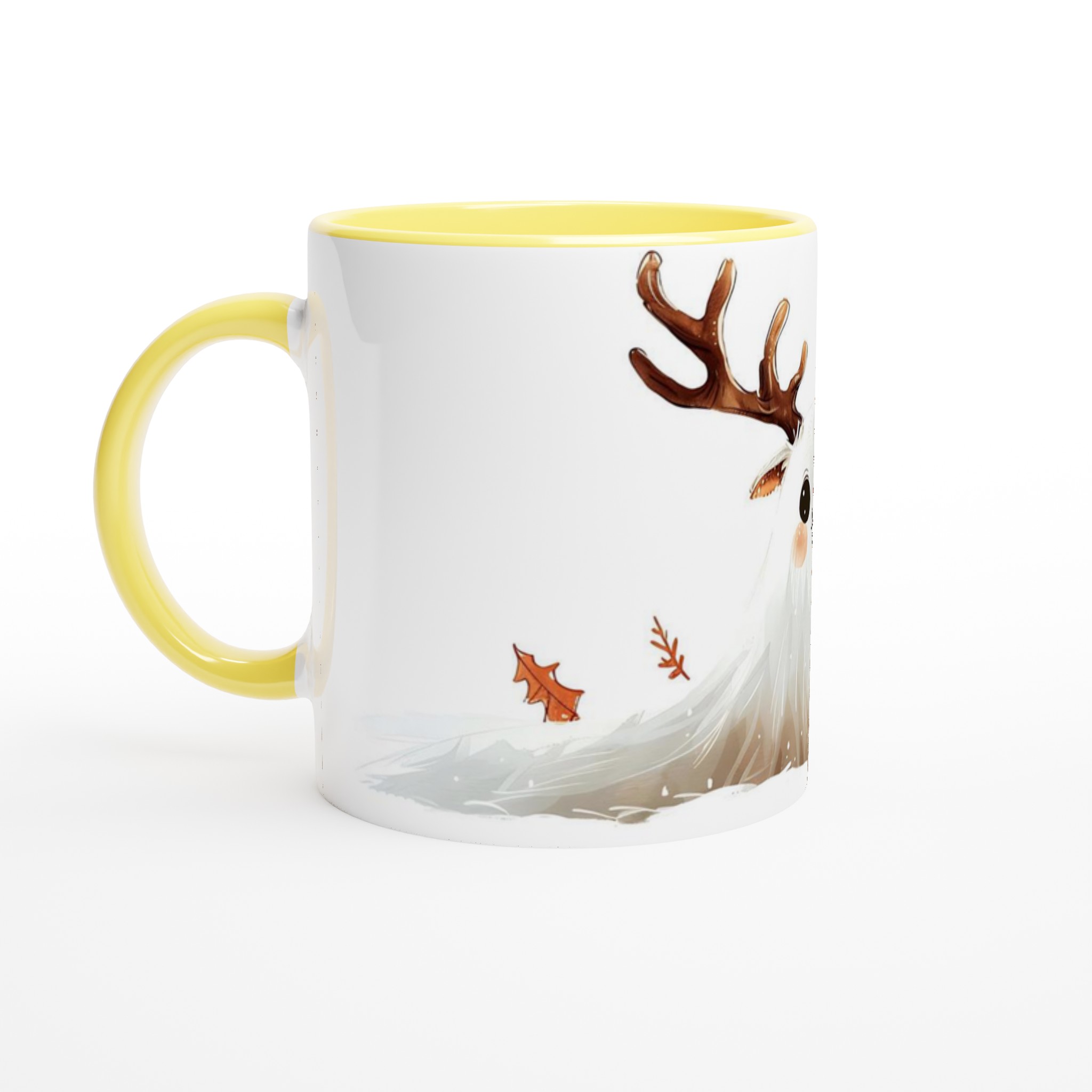 Söt Spöke-Rådjur 11oz Keramisk Mugg – Unik Design för Kaffe & Te i Flera Färger 5 e14fef47-b638-4766-91e7-e13555e12989