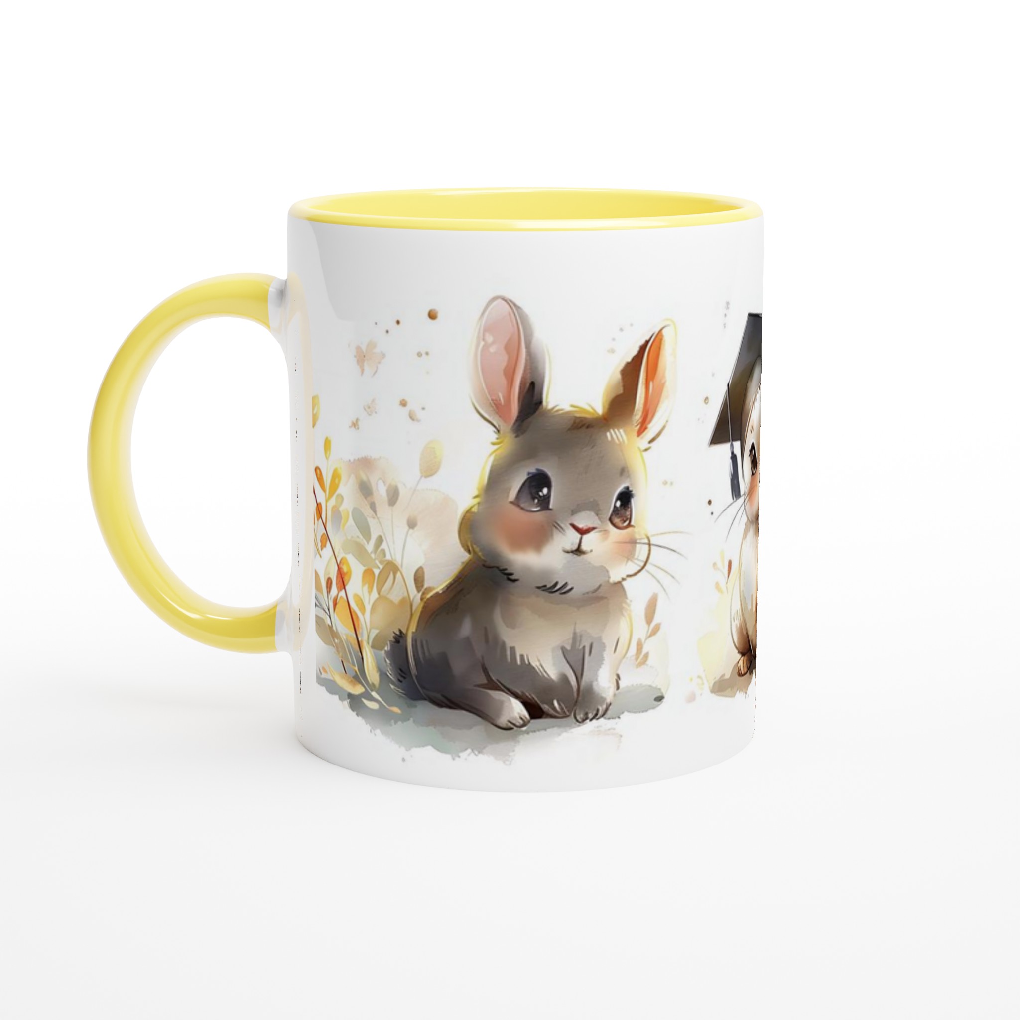 Söta Akvarellkaniner Mugg – Charmig 11oz Keramikmugg i Valfri Färg 5 e1621e70-6879-4334-8d34-f3cae631ed57