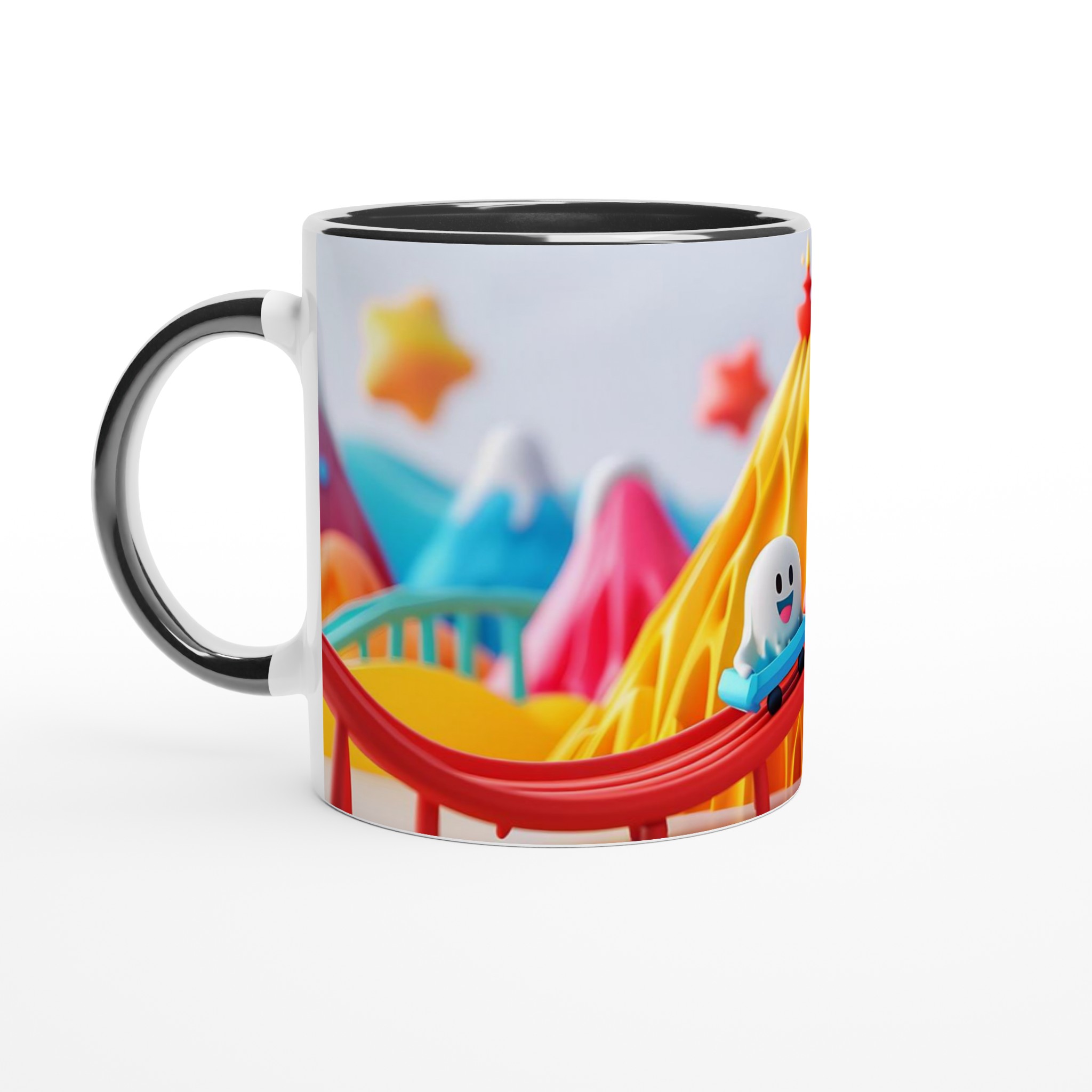 Spöklik Glädje: Lekfulla Ghost Riders Keramisk Mugg – Välj bland 7 Livfulla Färger! 7 e2012ca0-b41b-4bdb-a487-7560fd80d556
