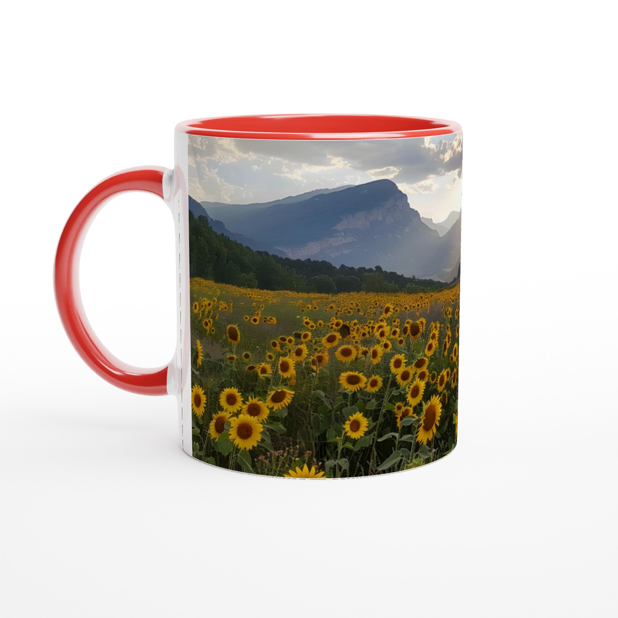 Solrosfältets Skönhet 11oz Keramisk Mugg – Välj Bland 7 Levande Färger 2 e21c89dc-652d-4f0a-80df-a102cd2775f6