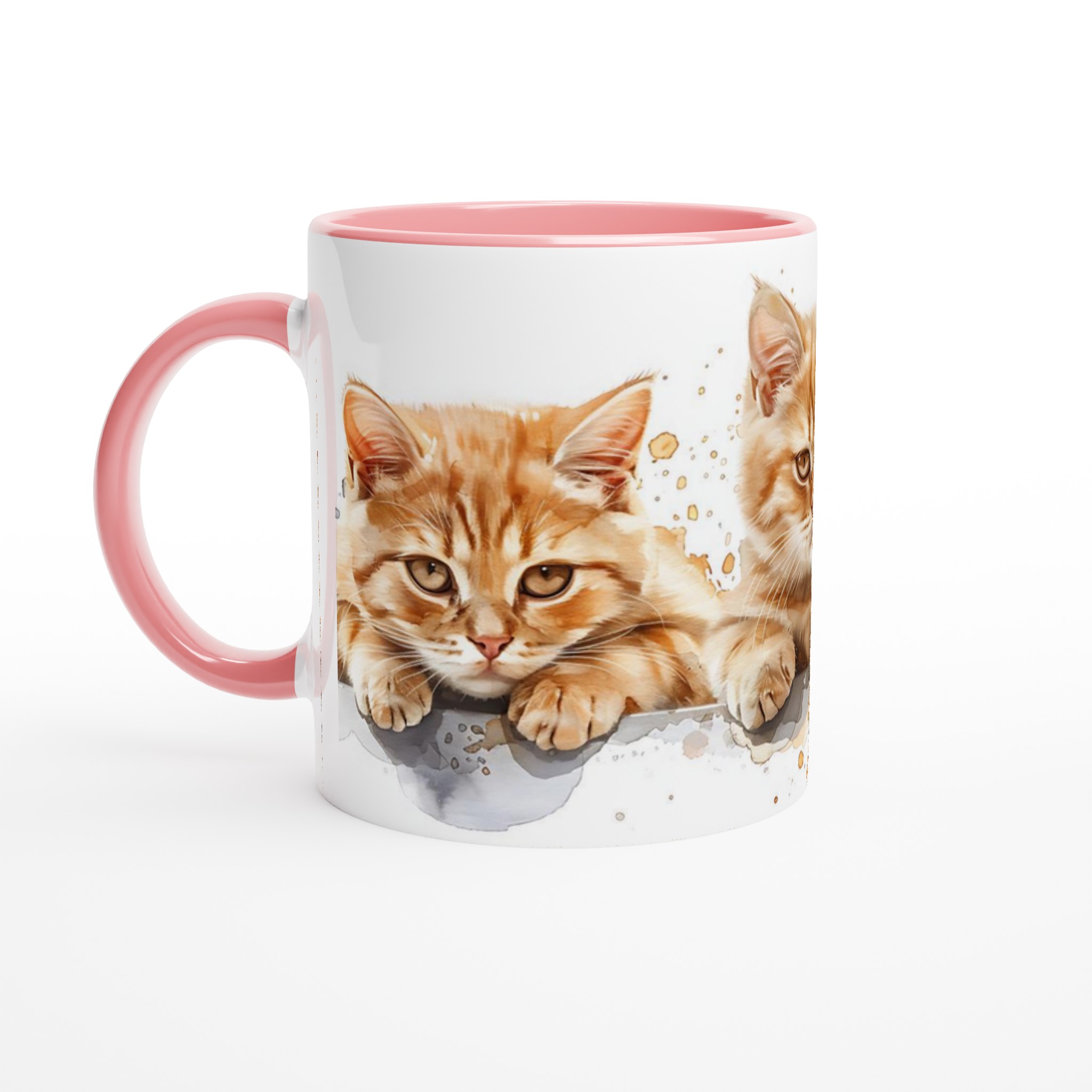 Söta Kattungar Akvarell Mugg – Personlig Kaffeupplevelse i Valfri Färg! 6 e2296883-a301-4c38-9f0d-dd7cabb9ece6