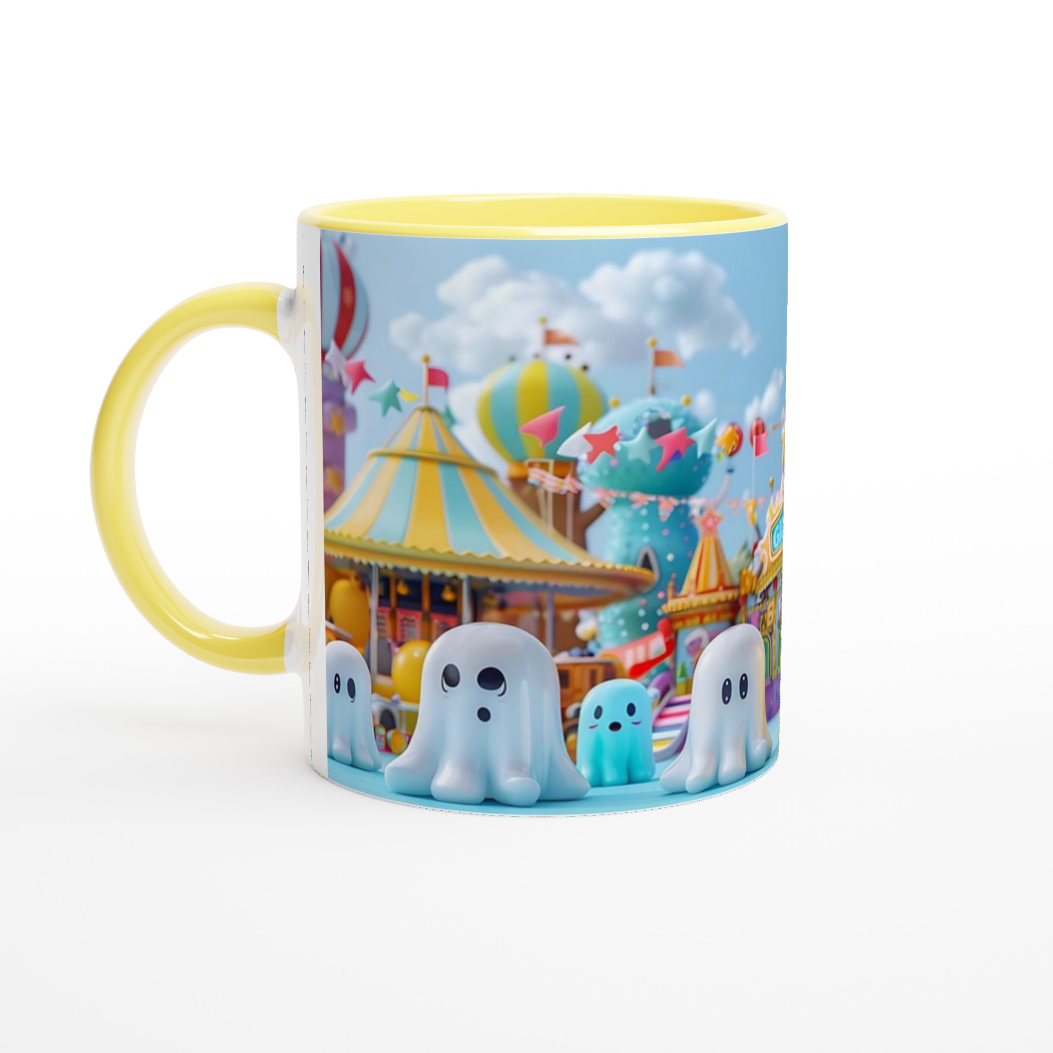 Söt spökfest 11oz keramisk mugg – Välj din färg för lekfulla kaffestunder! 5 e25b9237-4c97-4f53-a025-20fbda68d11d