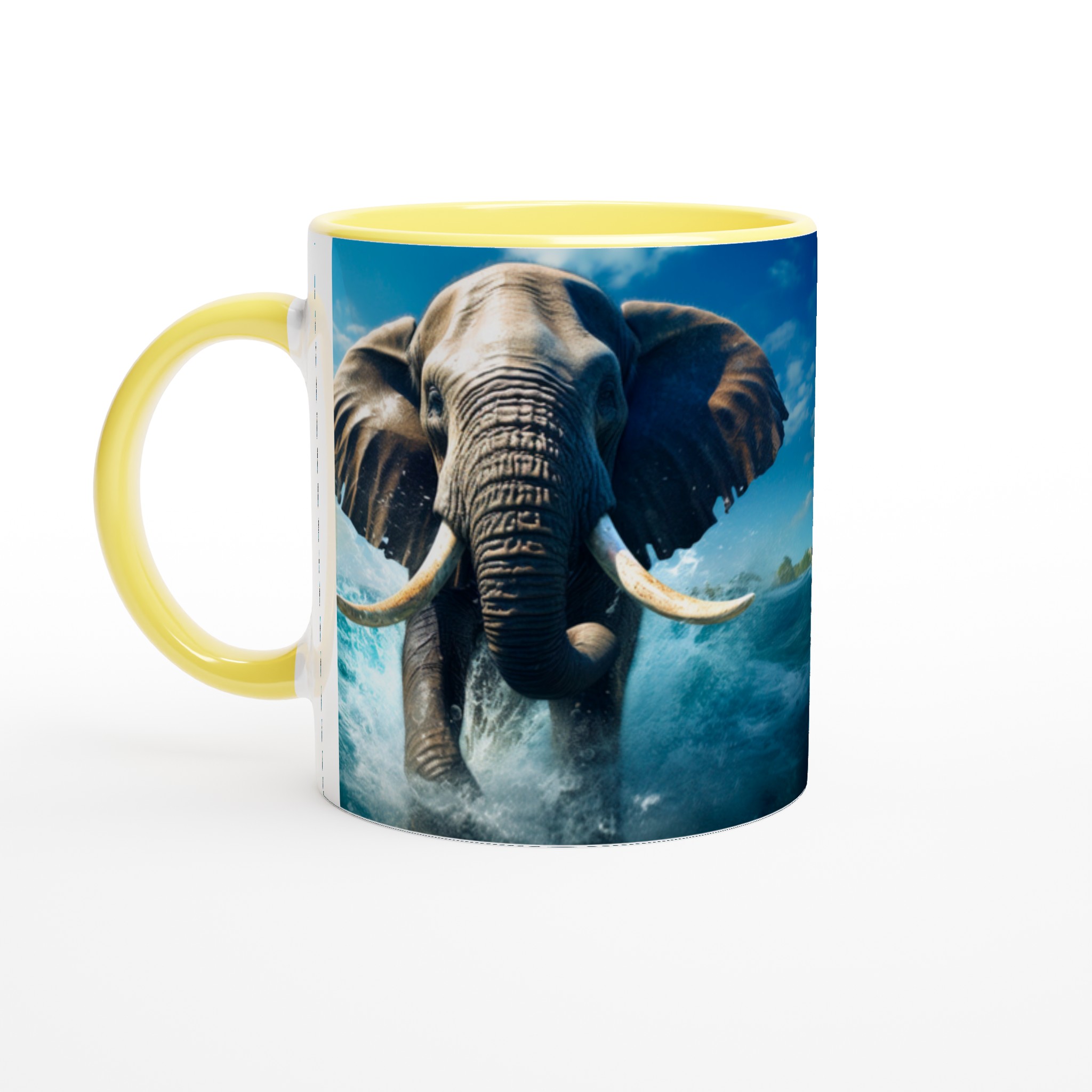 Majestätisk Elefant Mugg – Kraftfull Design i Livfulla Färger 5 e25e01ff-12ff-4af1-8792-743d75309dcd