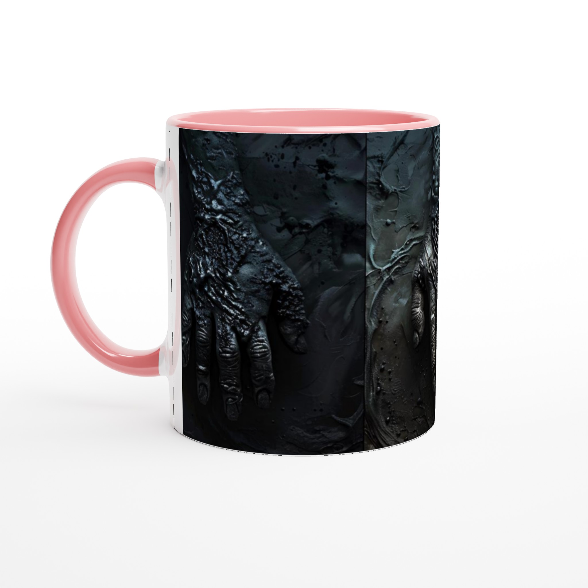 Abstrakt Mörk Energi Keramisk Mugg - 11oz Konstnärlig Design i Valfri Färg 6 e285dbc8-ff09-4ce8-98fd-e1071f6a59b6