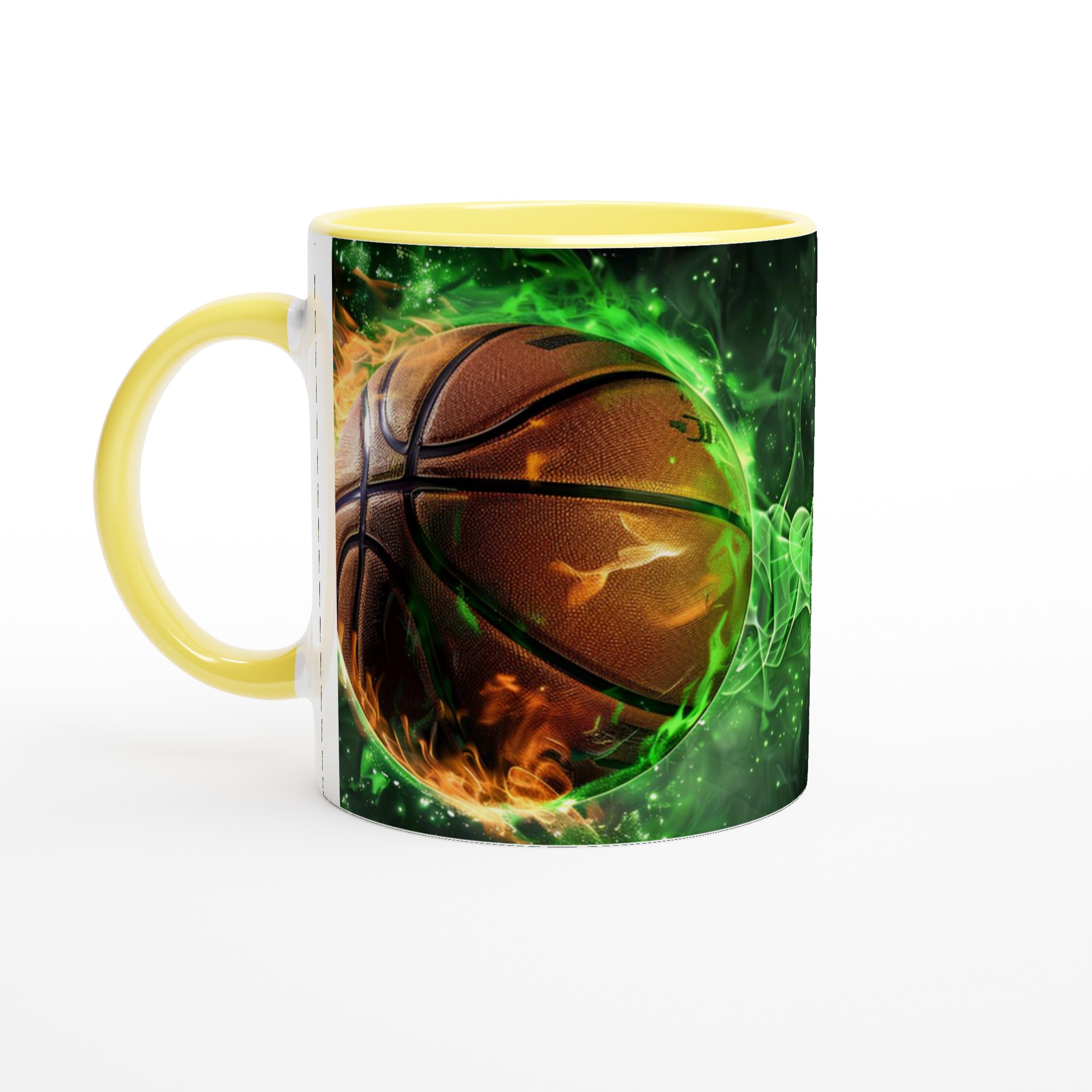 Basketboll i Neoneld Keramisk Mugg – Ge Din Paus En Eldig Twist! 5 e3418536-fddb-480e-9ecd-641c1ceddc04