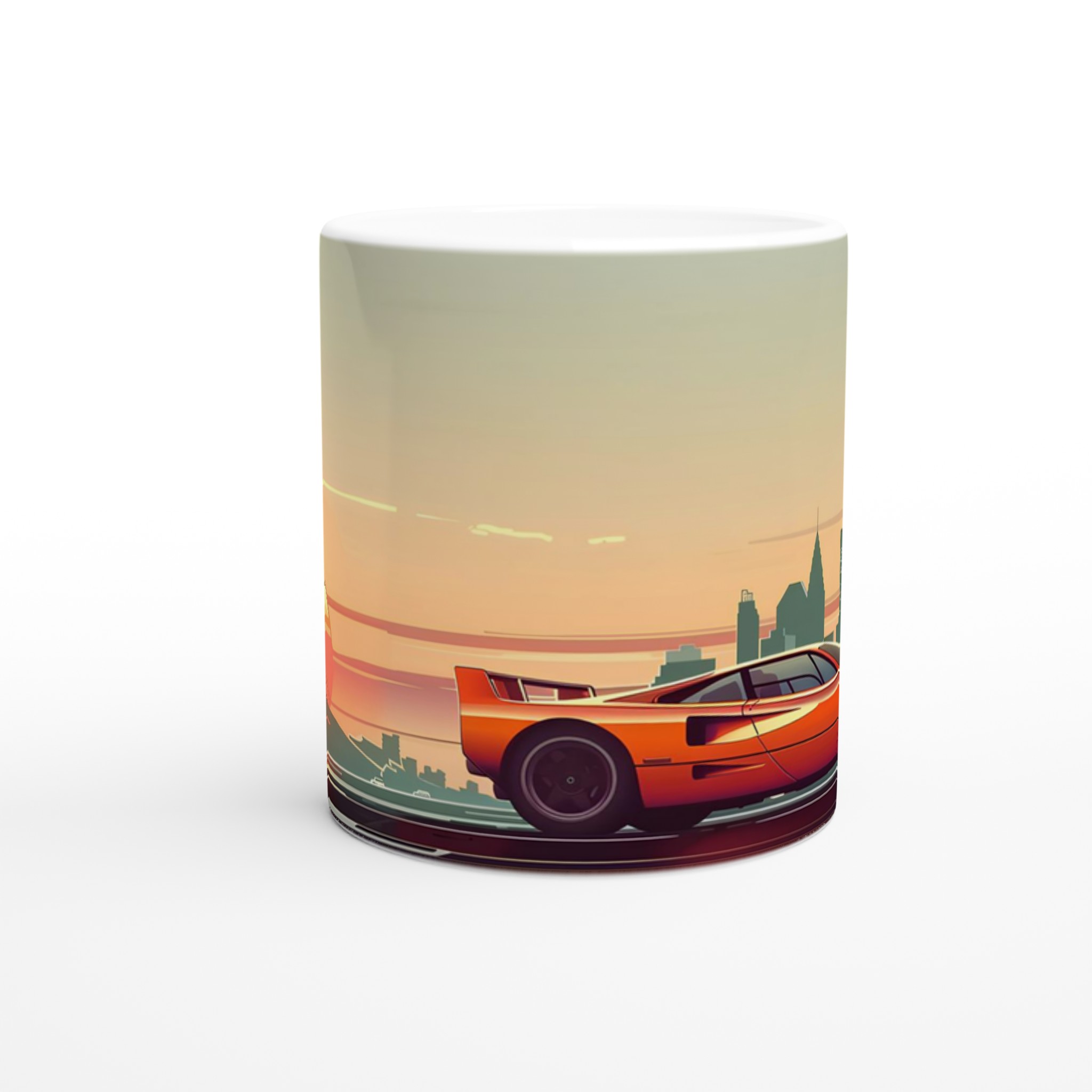 Retro Sunset Drive Keramisk Mugg – Drömbilar och Stadssilhuetter i Väljbar Färg! 8 e3fd94eb-89b4-4fd6-bfd0-391fb2c2ded5