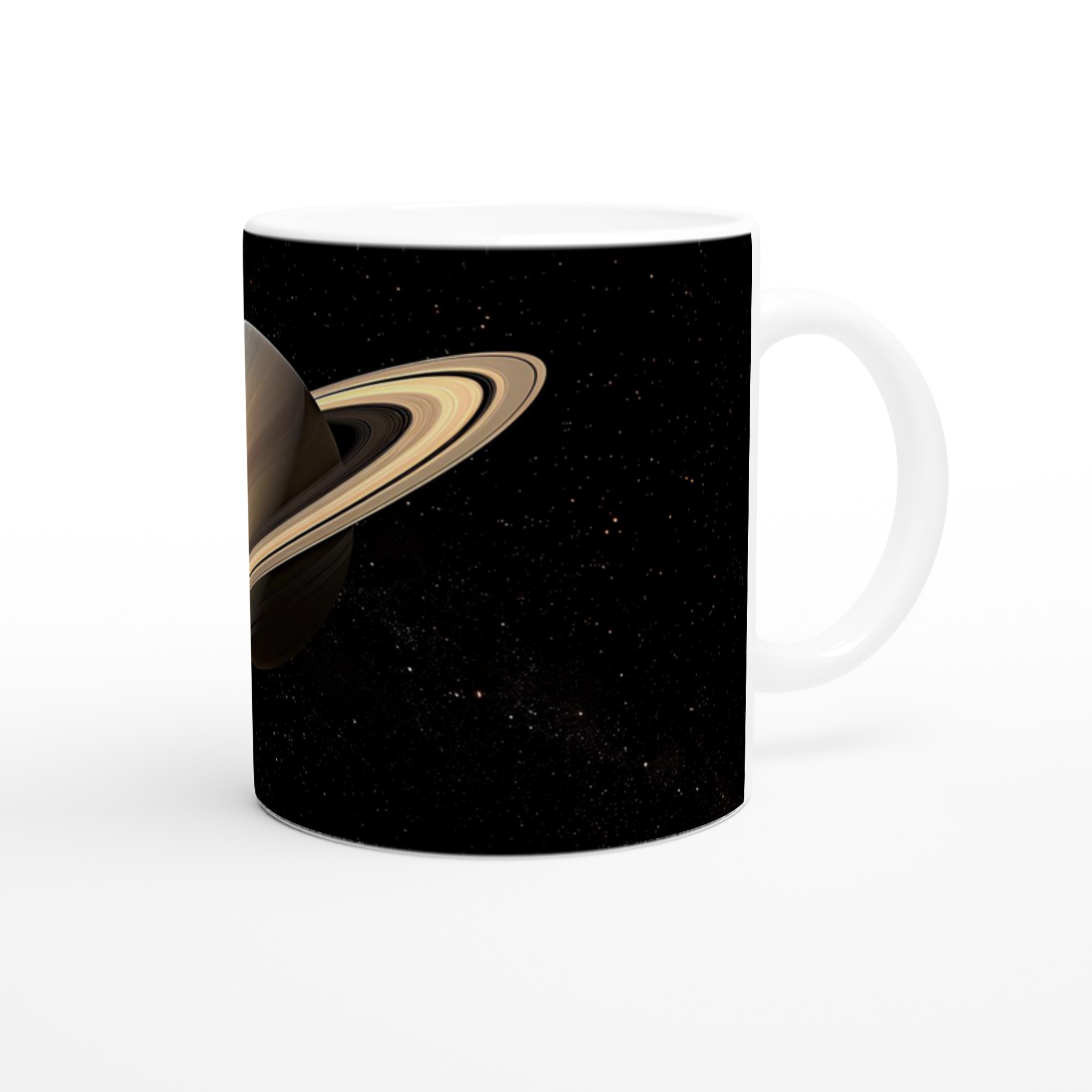 Saturnus Kosmiska Mugg – 11 oz Keramikmugg i ditt Val av Färg 9 e41b4ceb-e538-4632-9ecb-76aa23b1a0da