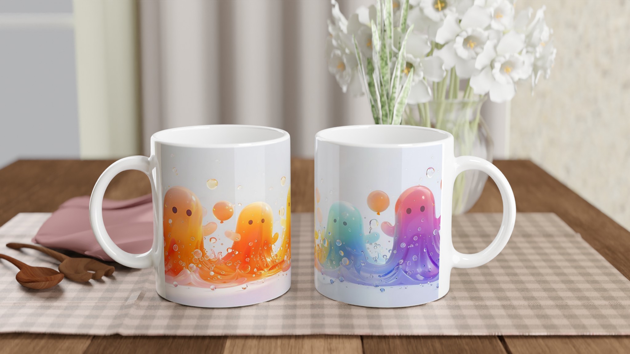 Pastellspöken Kaffemugg – Charmig Keramisk Mugg för Varje Stund, Finns i 7 Glada Färger! 11 e5ee0d51-b0cd-4195-85c3-f9c08e1f1477