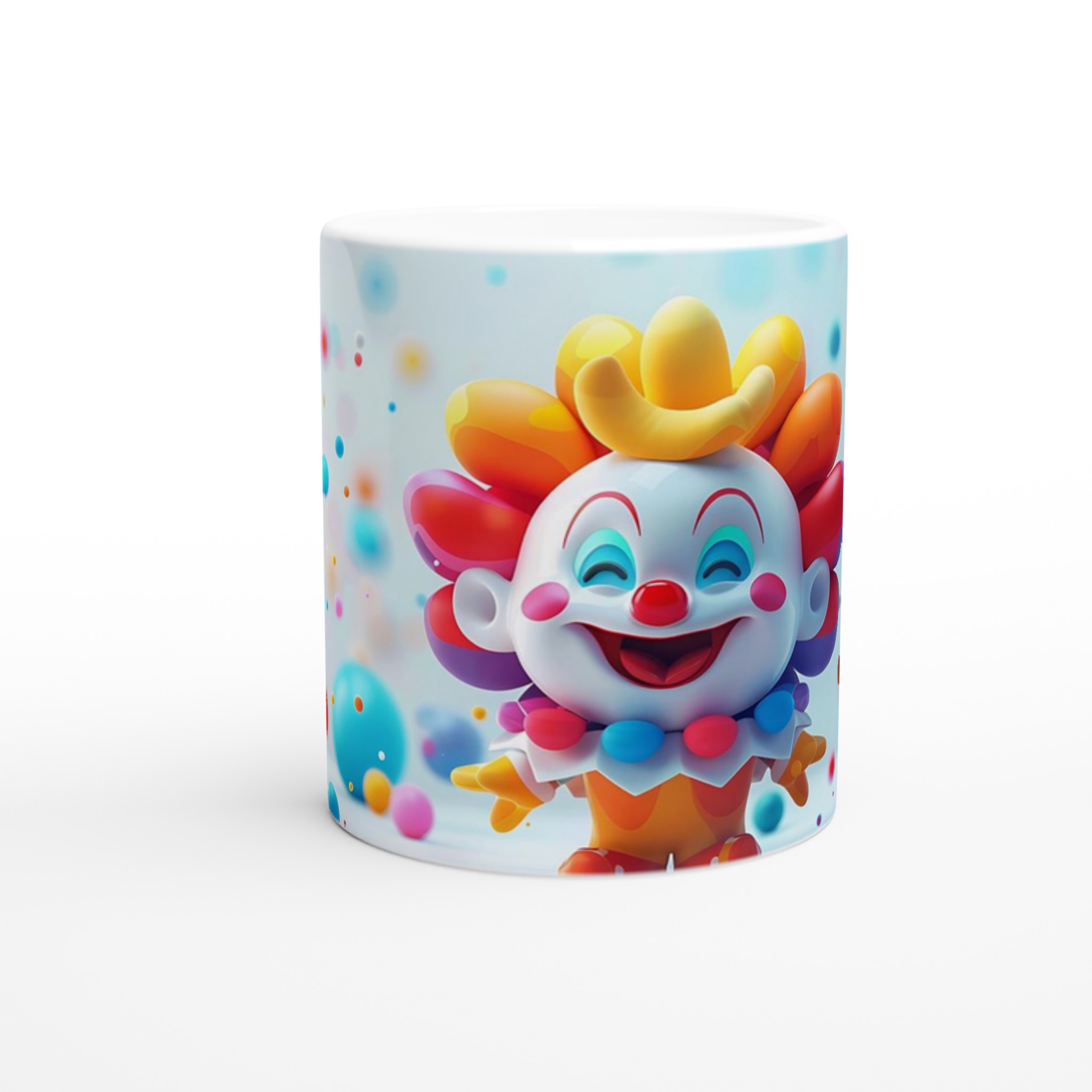 Glad clownmug – färgglad 11oz keramikmugg för lekfulla stunder i ditt val av sju livfulla färger 8 e65701da-d517-4b14-ae39-d1863aafd819