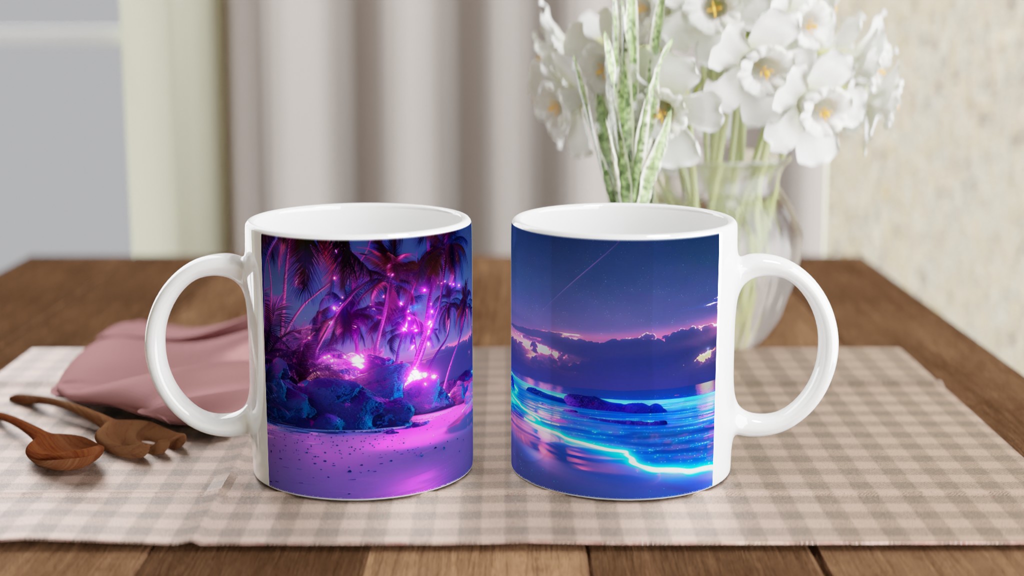 Neon Sunset Beach Kaffemugg – Fånga Magin i Varje Klunk, Välj Din Favoritfärg! 11 e682c5bc-4f84-4ea1-a516-a112da46c89b