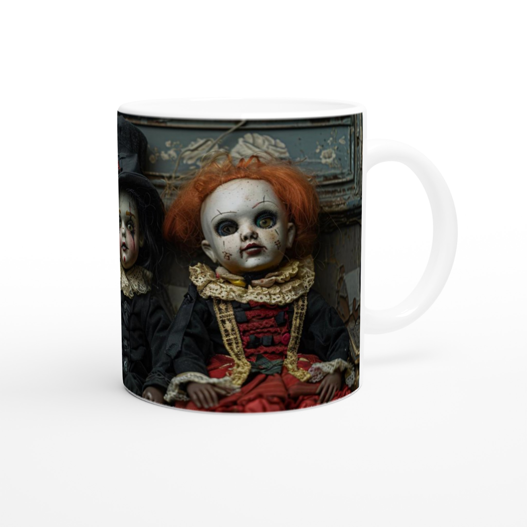 Gothic Charm Keramisk Mugg - Drömmande Dockdesign i 7 Färger 9 e6b832e6-1bd3-42af-a008-e19e84e8c697